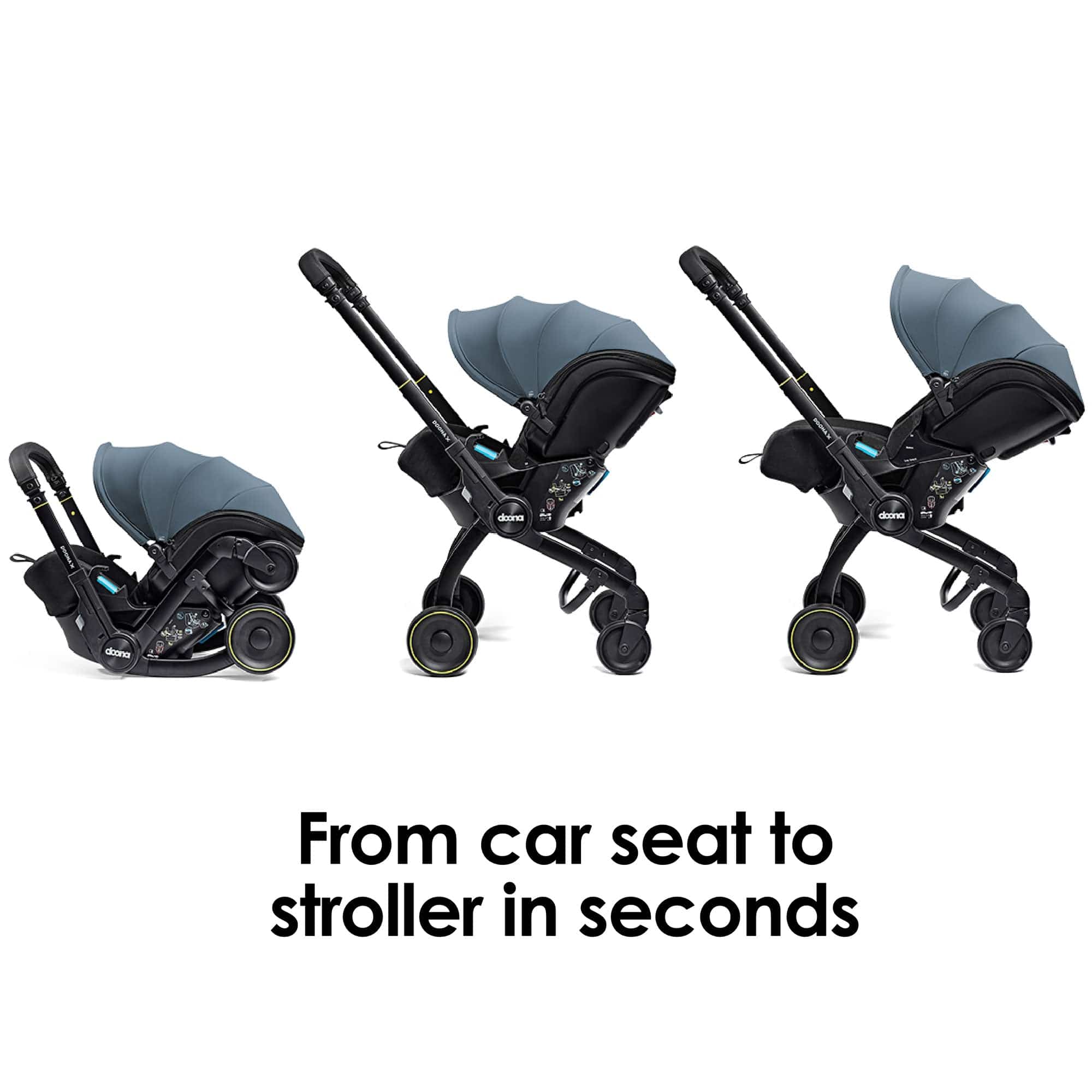 Doona baby car seats Doona X Infant Car Seat Stroller and X Isofix Base (Ocean Blue) 14570-OCE-BLU