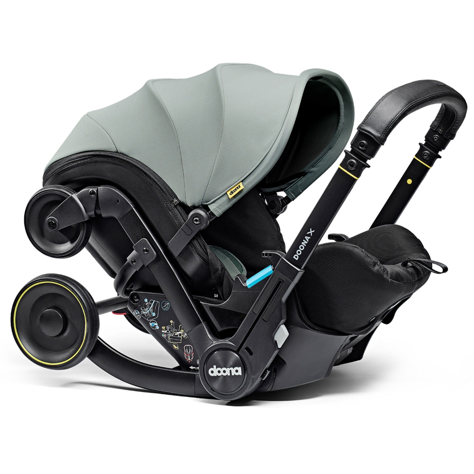 Doona baby car seats Doona X Infant Car Seat Stroller and X Isofix Base (Dusty Sage) 14571-DUS-SGE
