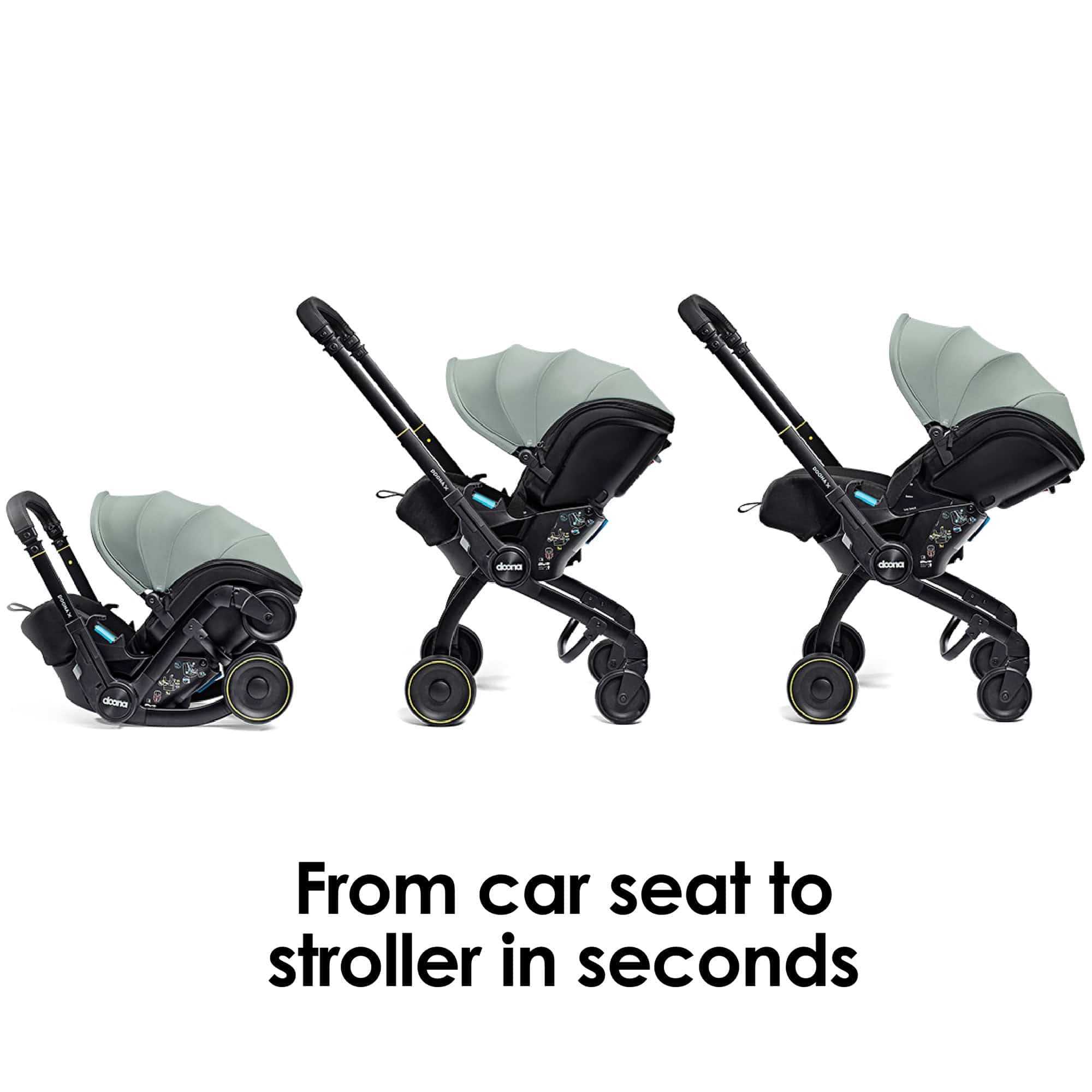 Doona baby car seats Doona X Infant Car Seat Stroller and X Isofix Base (Dusty Sage) 14571-DUS-SGE