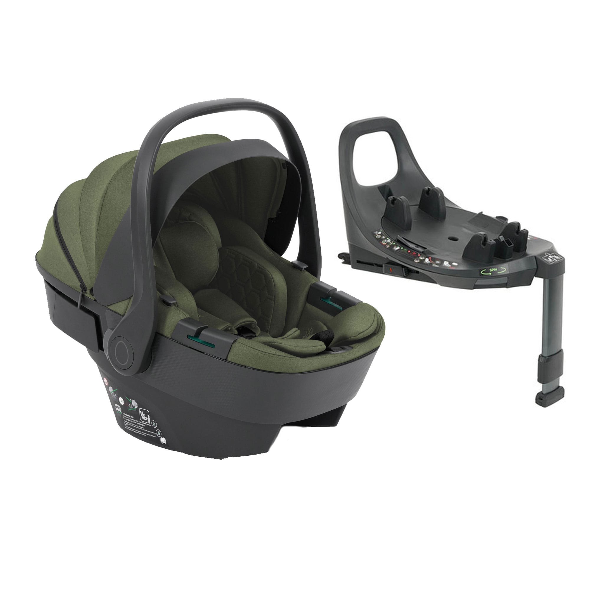 egg baby car seats Egg Shell 360 i-Size Infant Car Seat - Sage E3ICSA-1