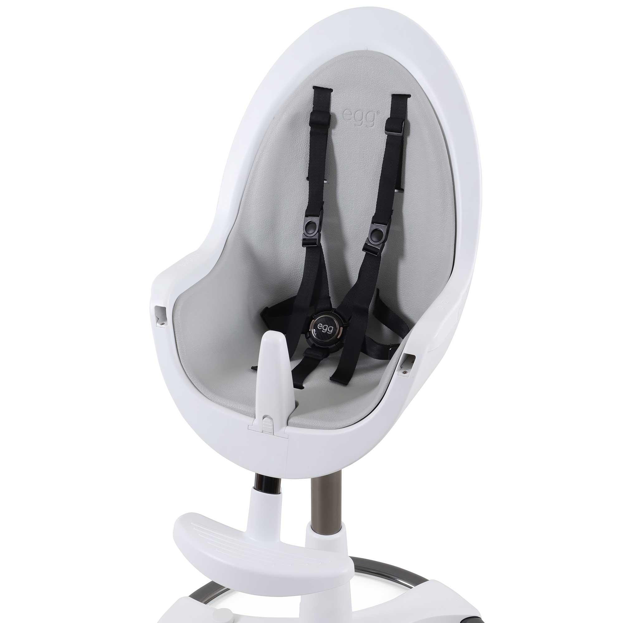 egg baby highchairs Egg Home Highchair - White EHCWH