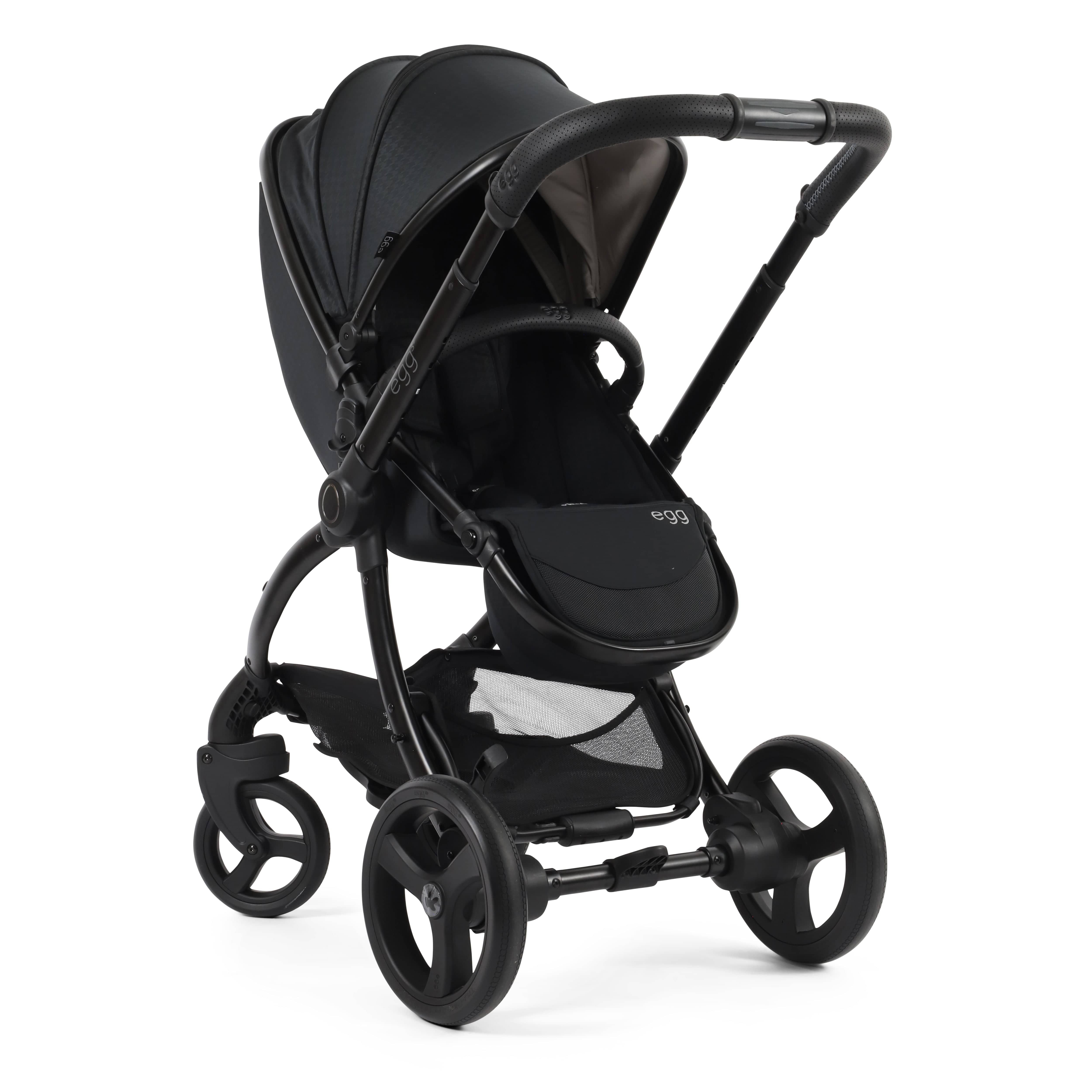 egg3 Pram Bundle Houndstooth Black Special Edition