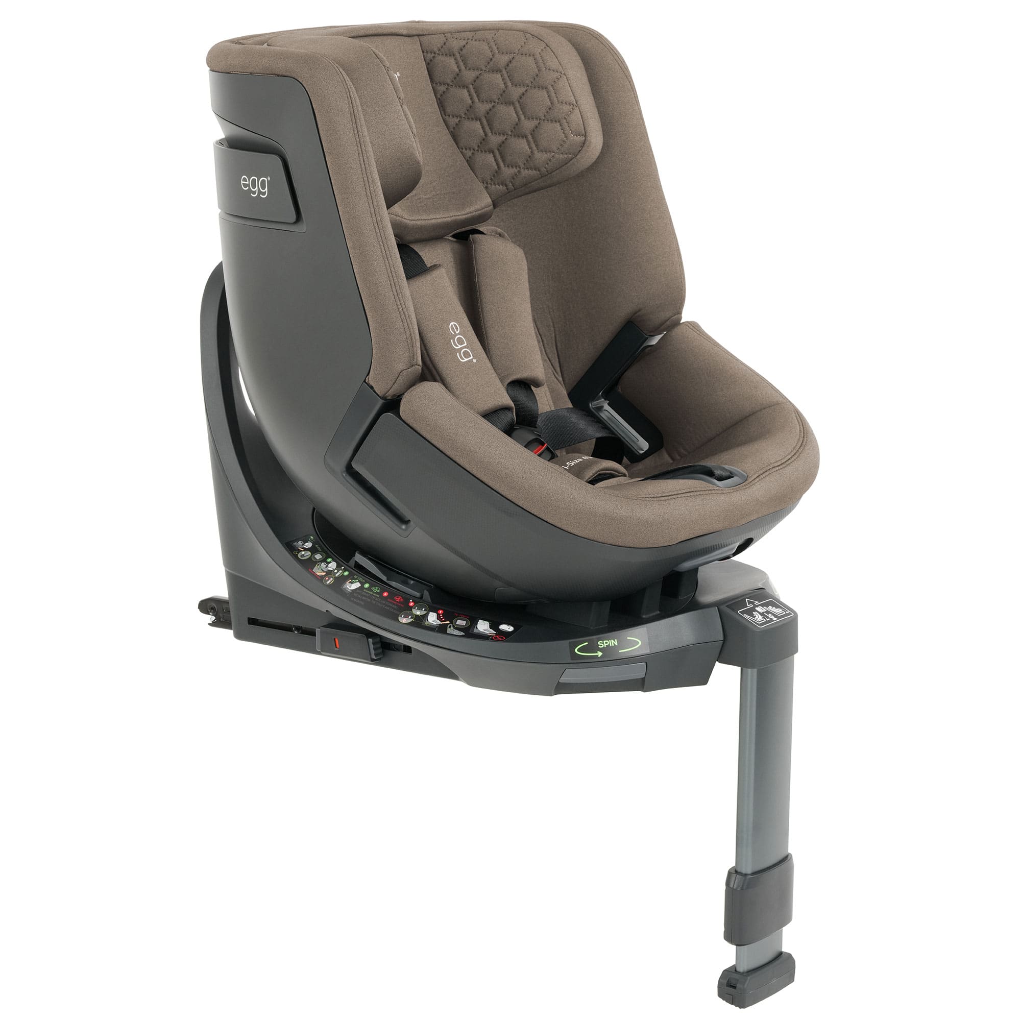 egg Toddler Car Seats Egg Toddler 360 Car Seat - Mink E3TCMI-1