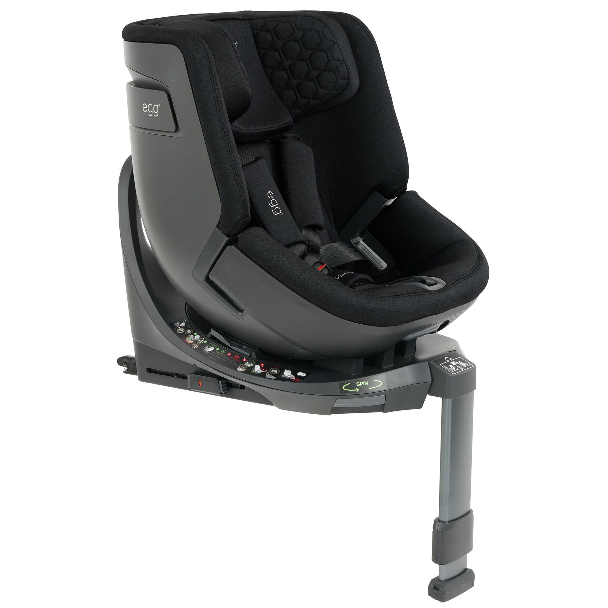 egg Toddler Car Seats Egg Toddler 360 Car Seat - Panther E3TCPA-1