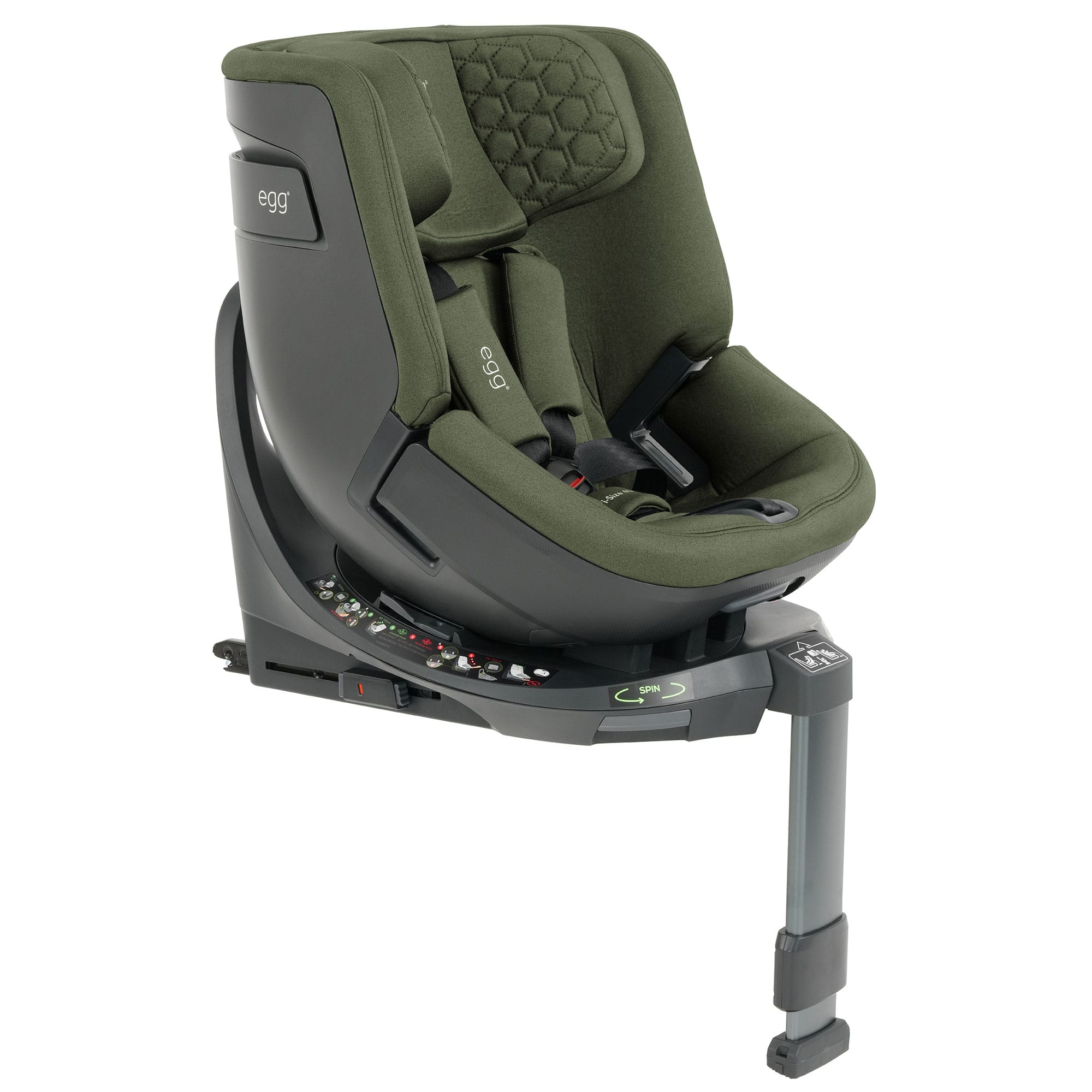 egg Toddler Car Seats Egg Toddler 360 Car Seat - Sage E3TCSA-1