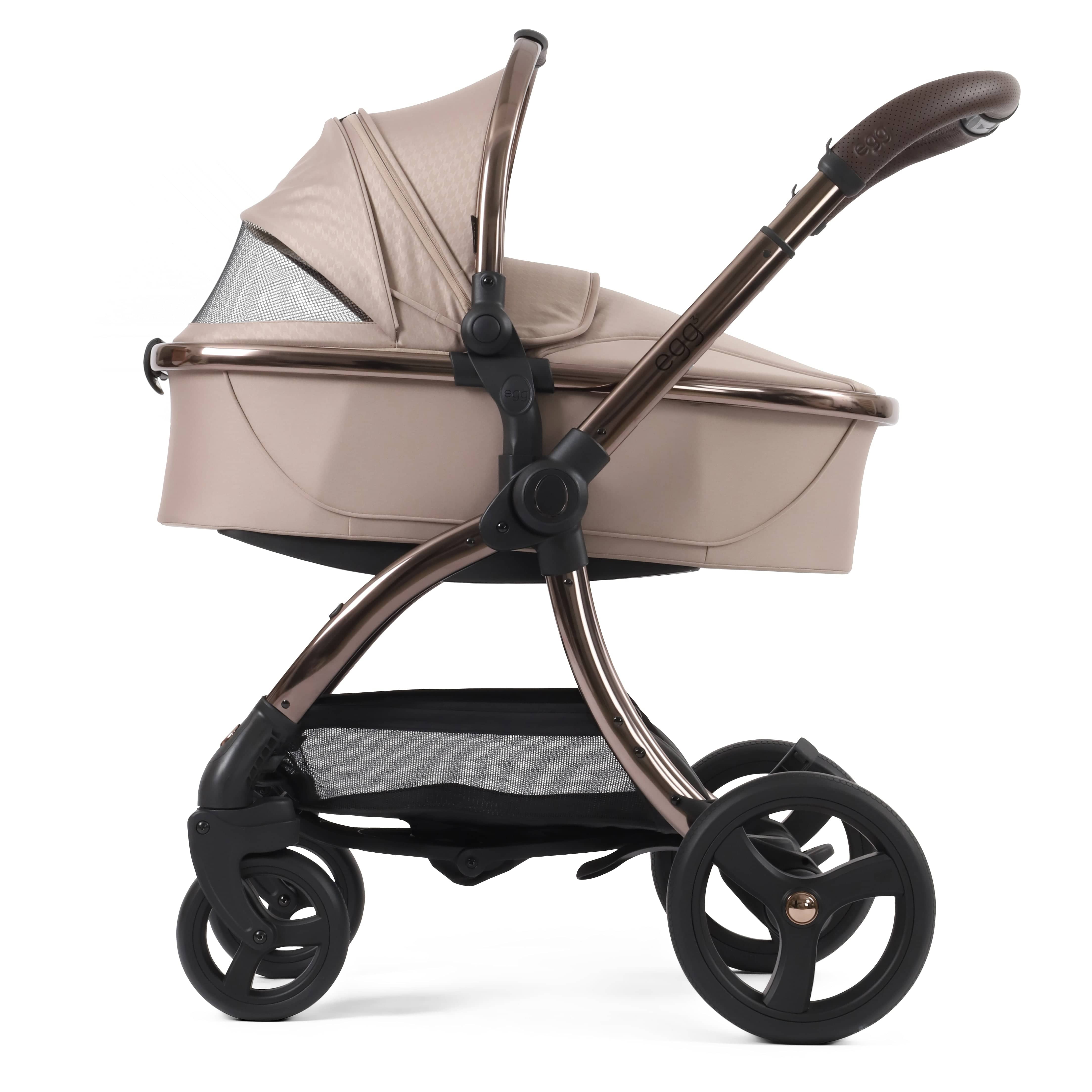 egg travel systems egg3 Luxury Maxi-Cosi Travel System Bundle - Houndstooth Almond