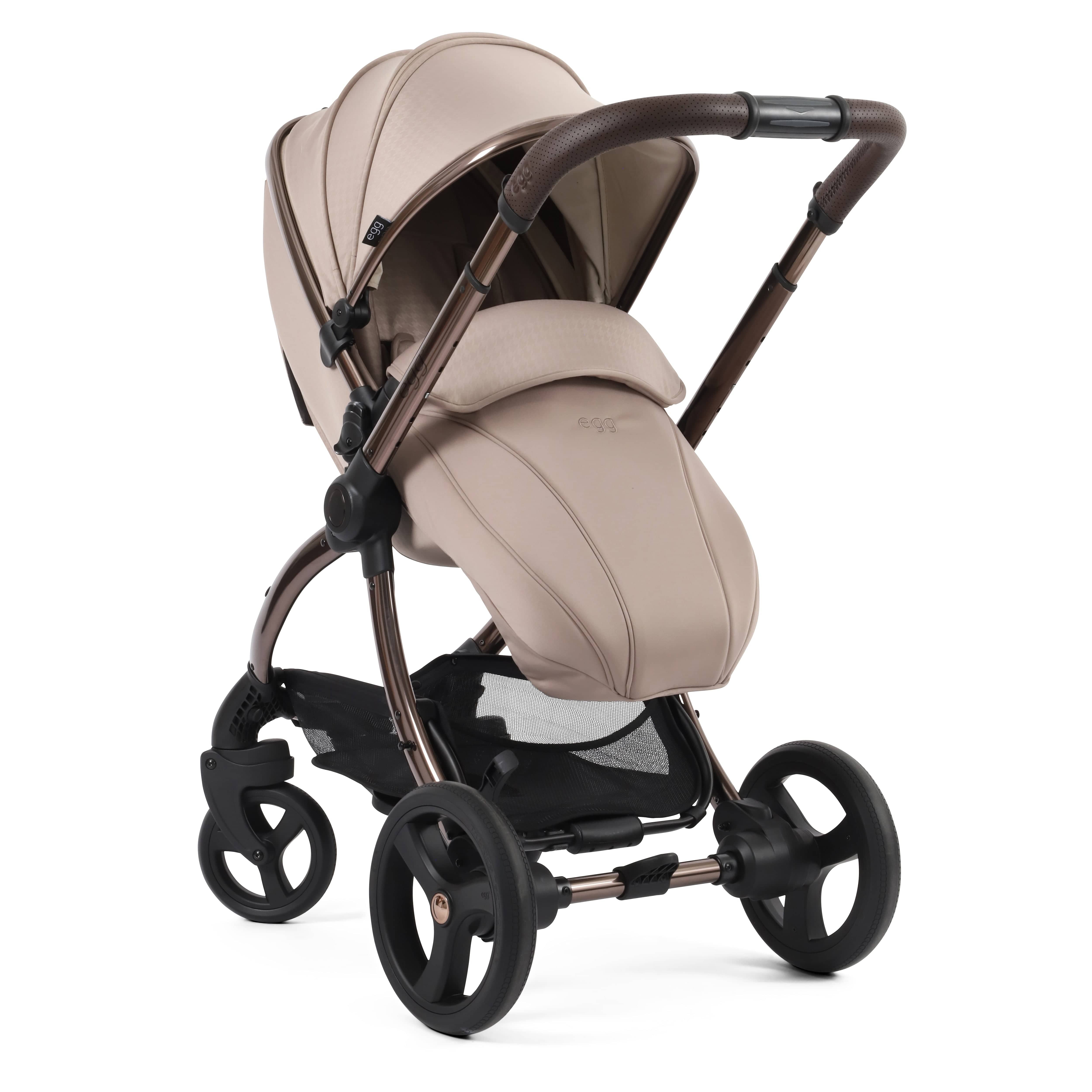 egg travel systems egg3 Luxury Maxi-Cosi Travel System Bundle - Houndstooth Almond