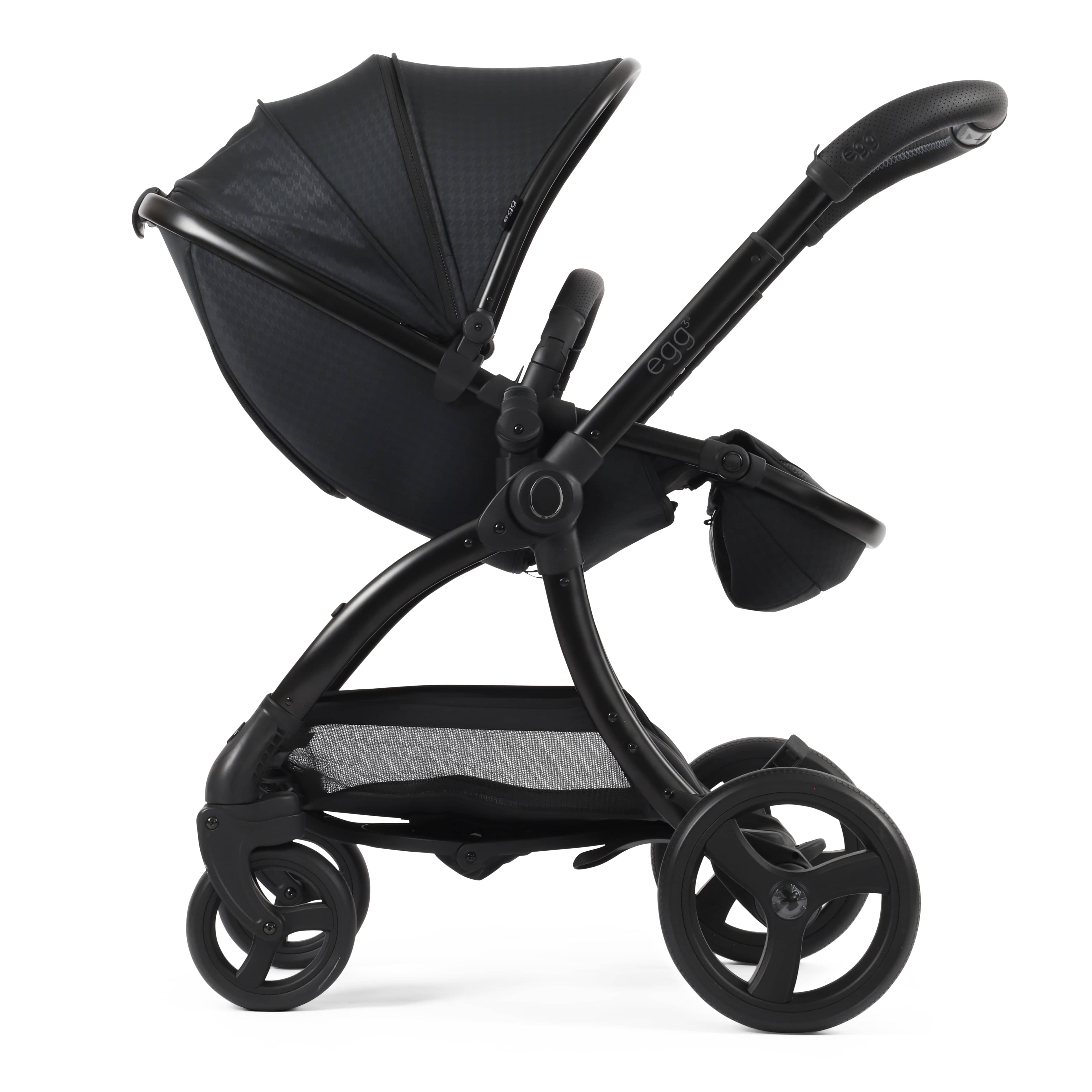 egg travel systems egg3 Luxury Maxi-Cosi Travel System Bundle - Houndstooth Black