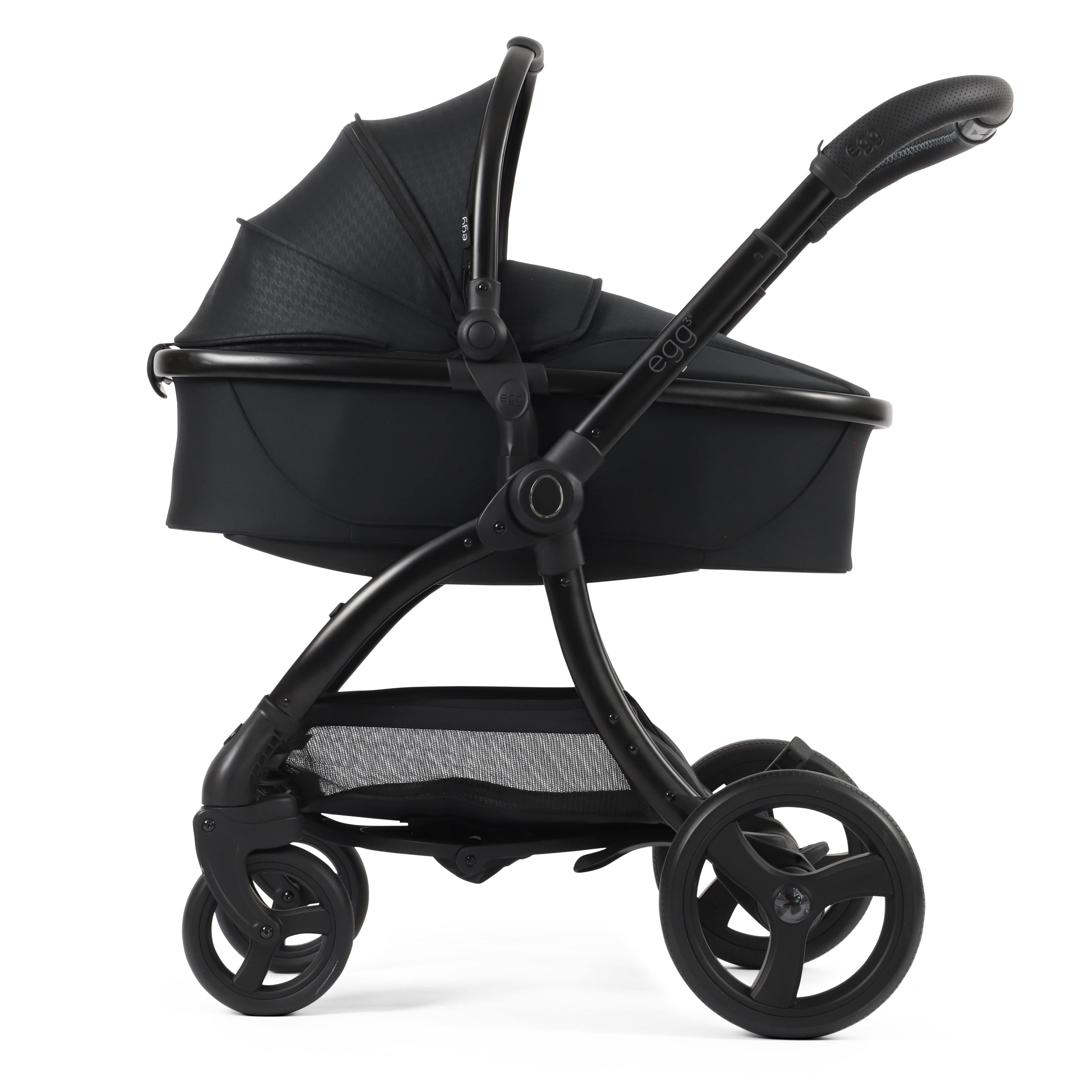 egg travel systems egg3 Luxury Maxi-Cosi Travel System Bundle - Houndstooth Black