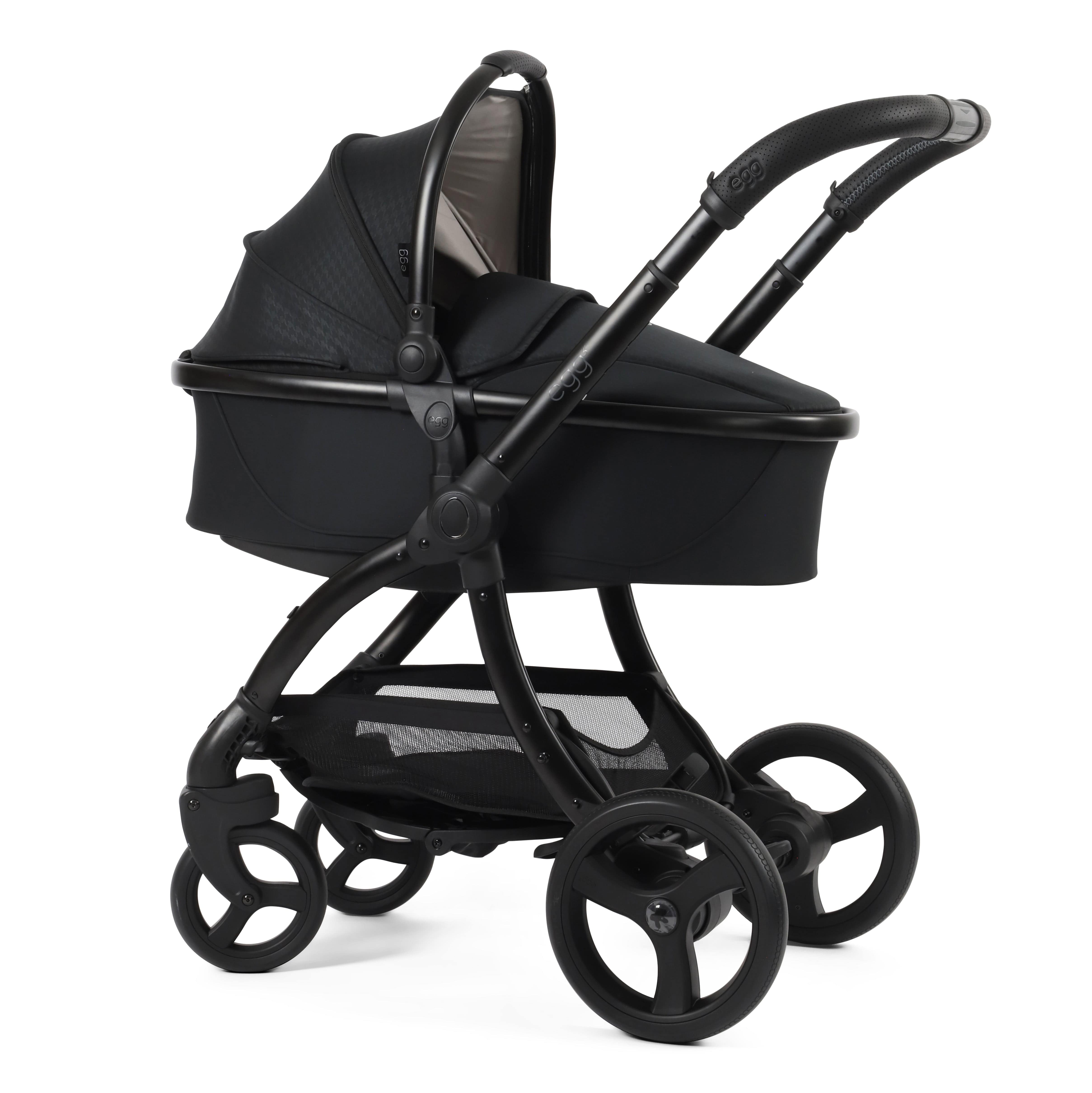 egg travel systems egg3 Luxury Maxi-Cosi Travel System Bundle - Houndstooth Black