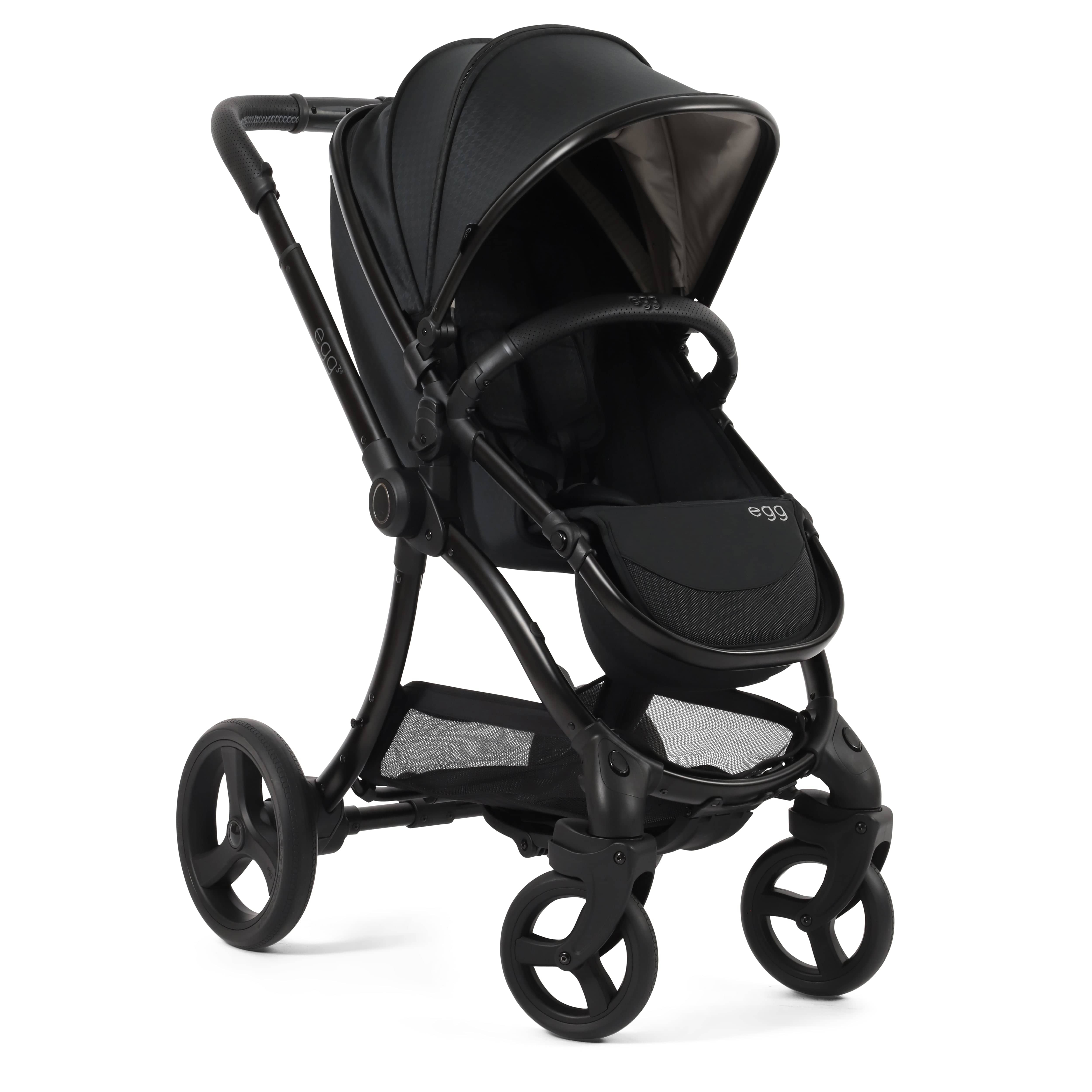 egg travel systems egg3 Luxury Maxi-Cosi Travel System Bundle - Houndstooth Black