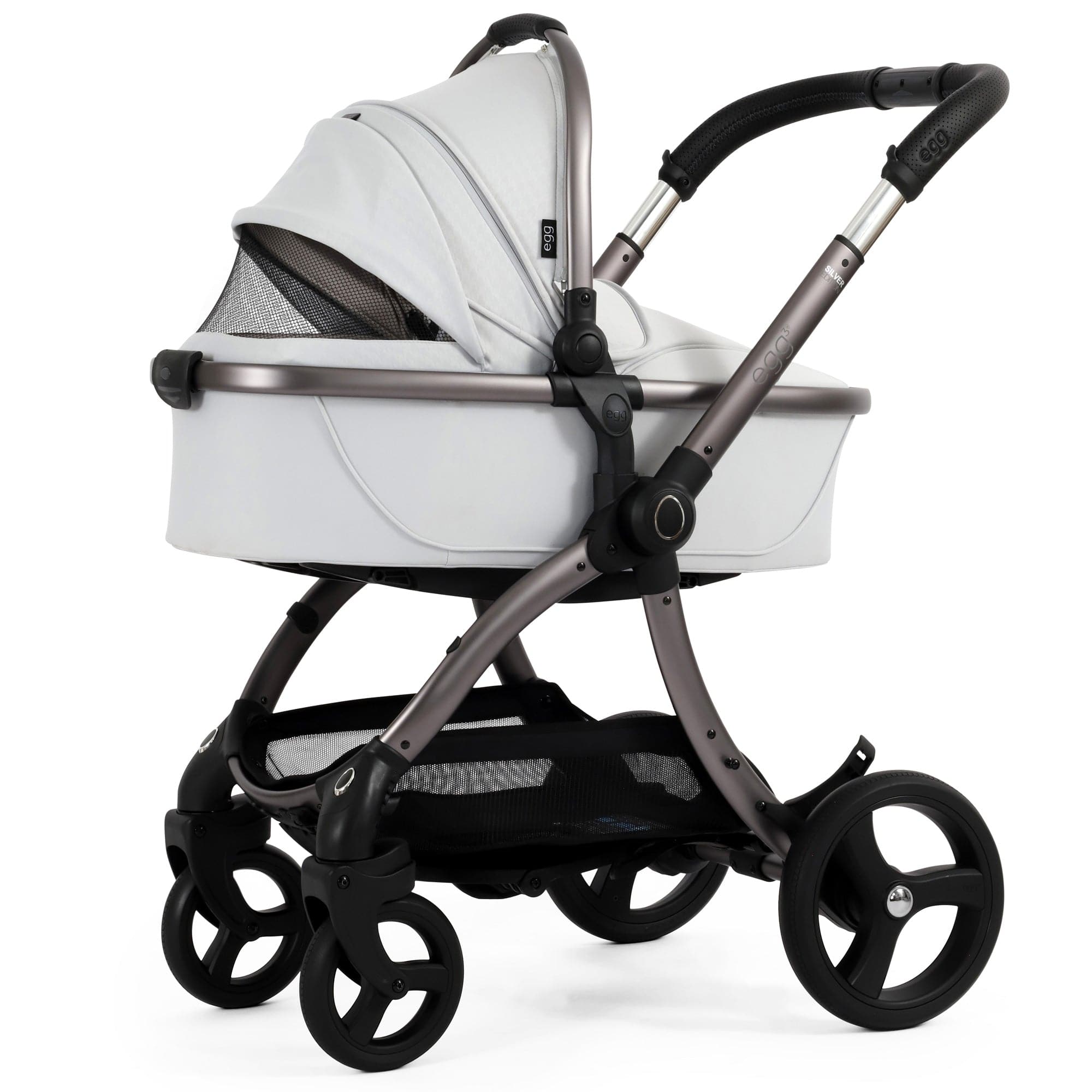 egg travel systems egg3 Luxury Maxi-Cosi Travel System Bundle - Houndstooth Silver