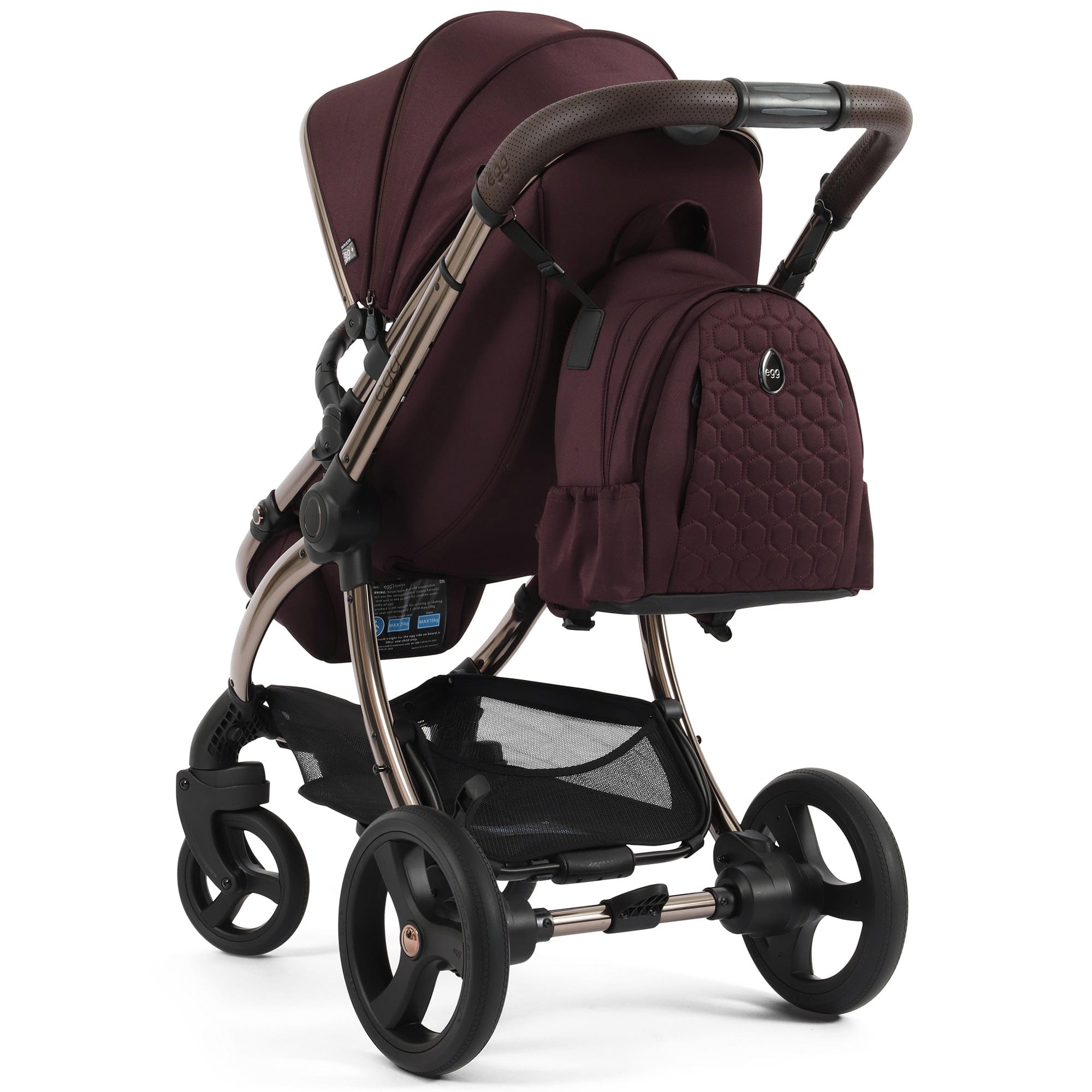 egg travel systems egg3 Luxury Maxi-Cosi Travel System Bundle - Mulberry