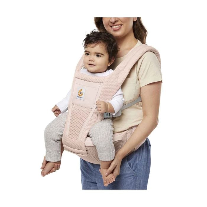 Ergobaby baby carriers Ergobaby Alta 2-in-1 Hip Seat & Carrier - Pink Quartz BCHIPSFMPNKQTZ