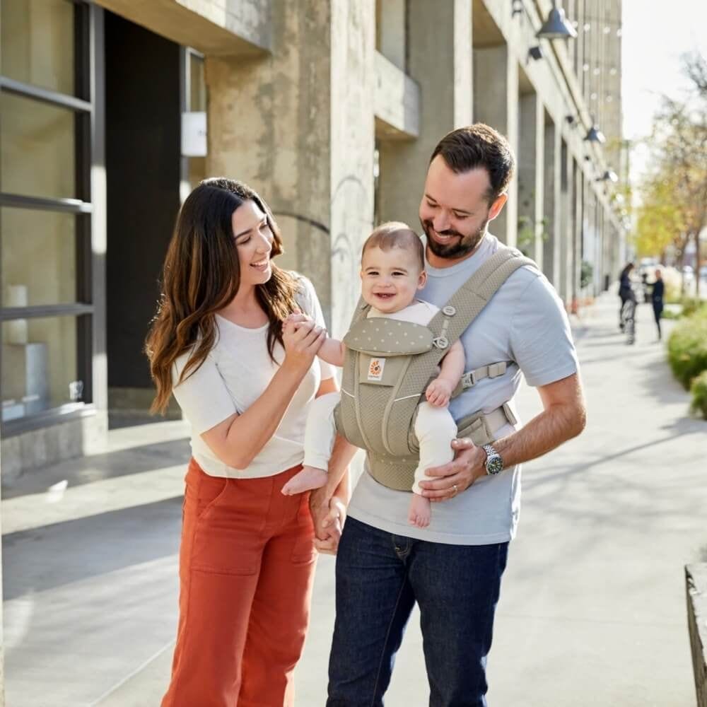 Ergobaby baby carriers Ergobaby Omni Breeze Soft Olive Diamond BCZ360PSTOLVDIA