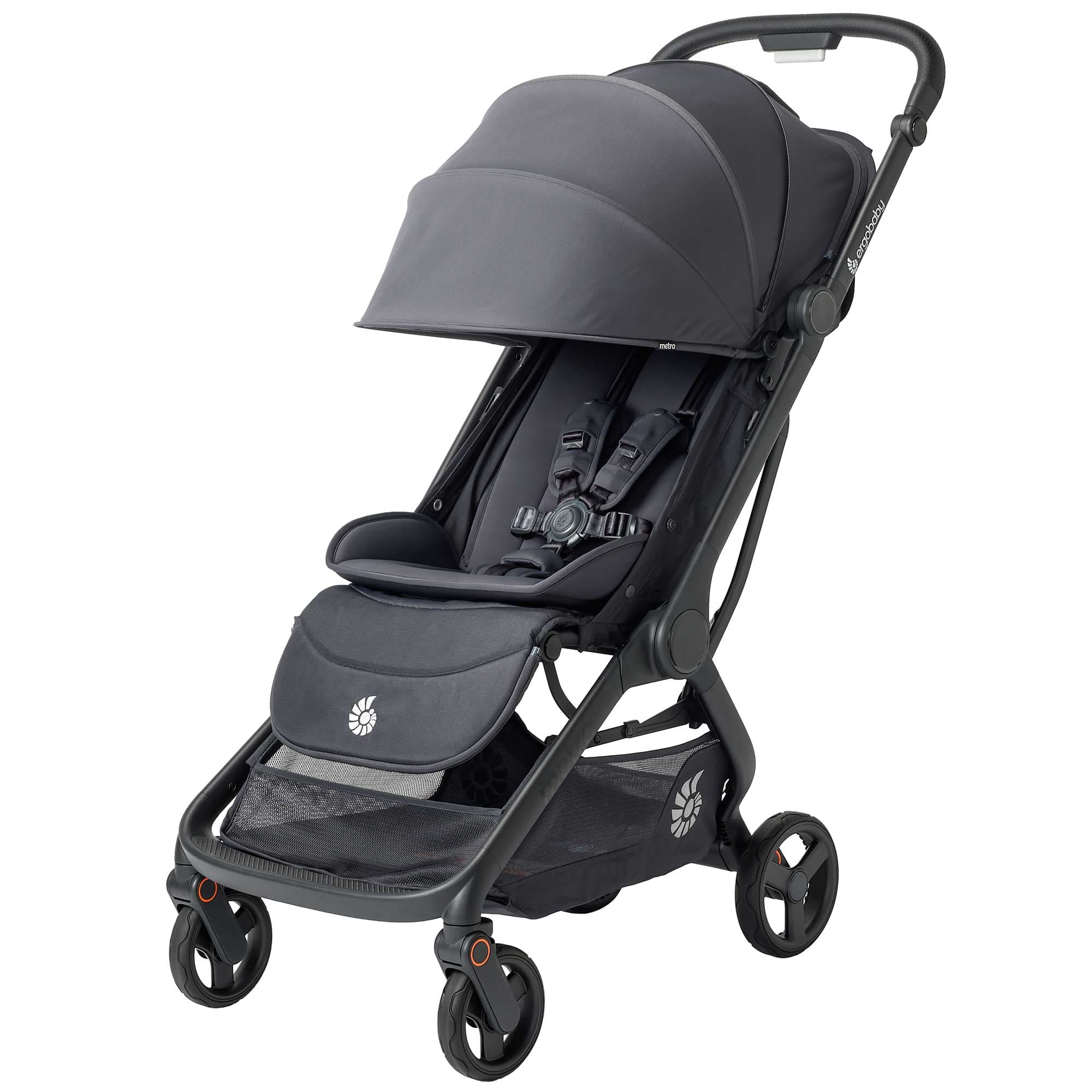 Ergobaby baby pushchairs Ergobaby Metro 3 Compact City Stroller - Graphite Grey METRO3GRAPHUK