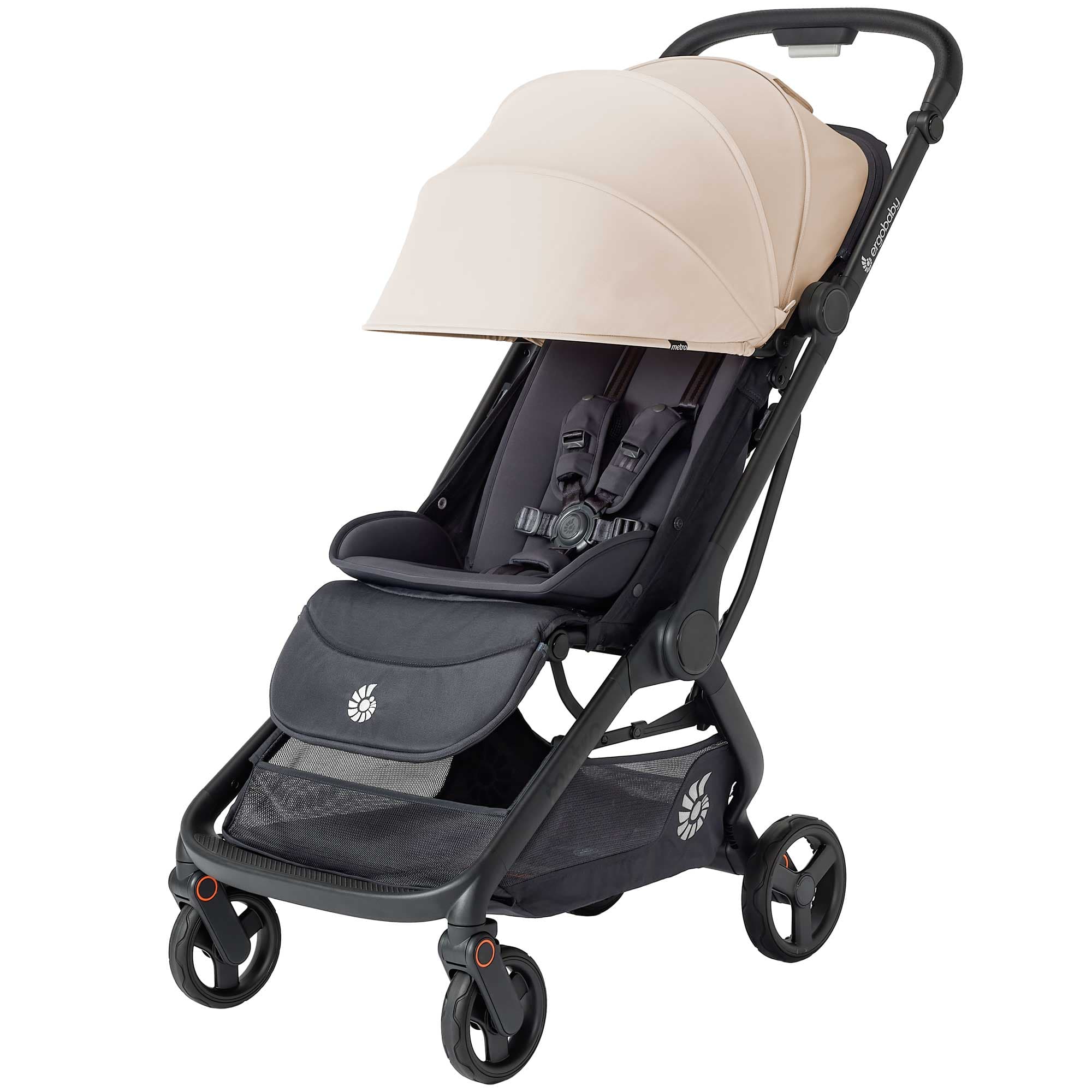 Ergobaby baby pushchairs Ergobaby Metro 3 Compact City Stroller - Natural Beige METRO3NATBGEUK