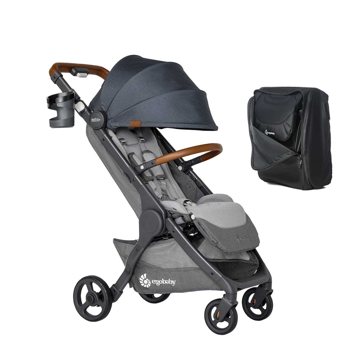 Ergobaby Pushchairs & Buggies Ergobaby Metro+ Deluxe in Grey metropdxlngryuk-1