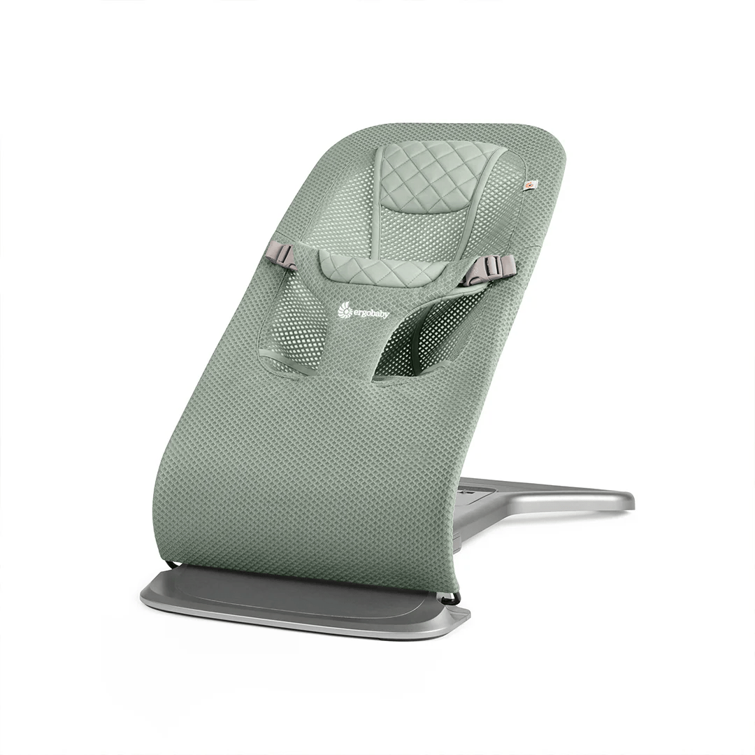 Ergobaby rocking bouncing cradles ErgoBaby Evolve Mesh Bouncer - Sage Green EVLBNCSGGRNMSHUK