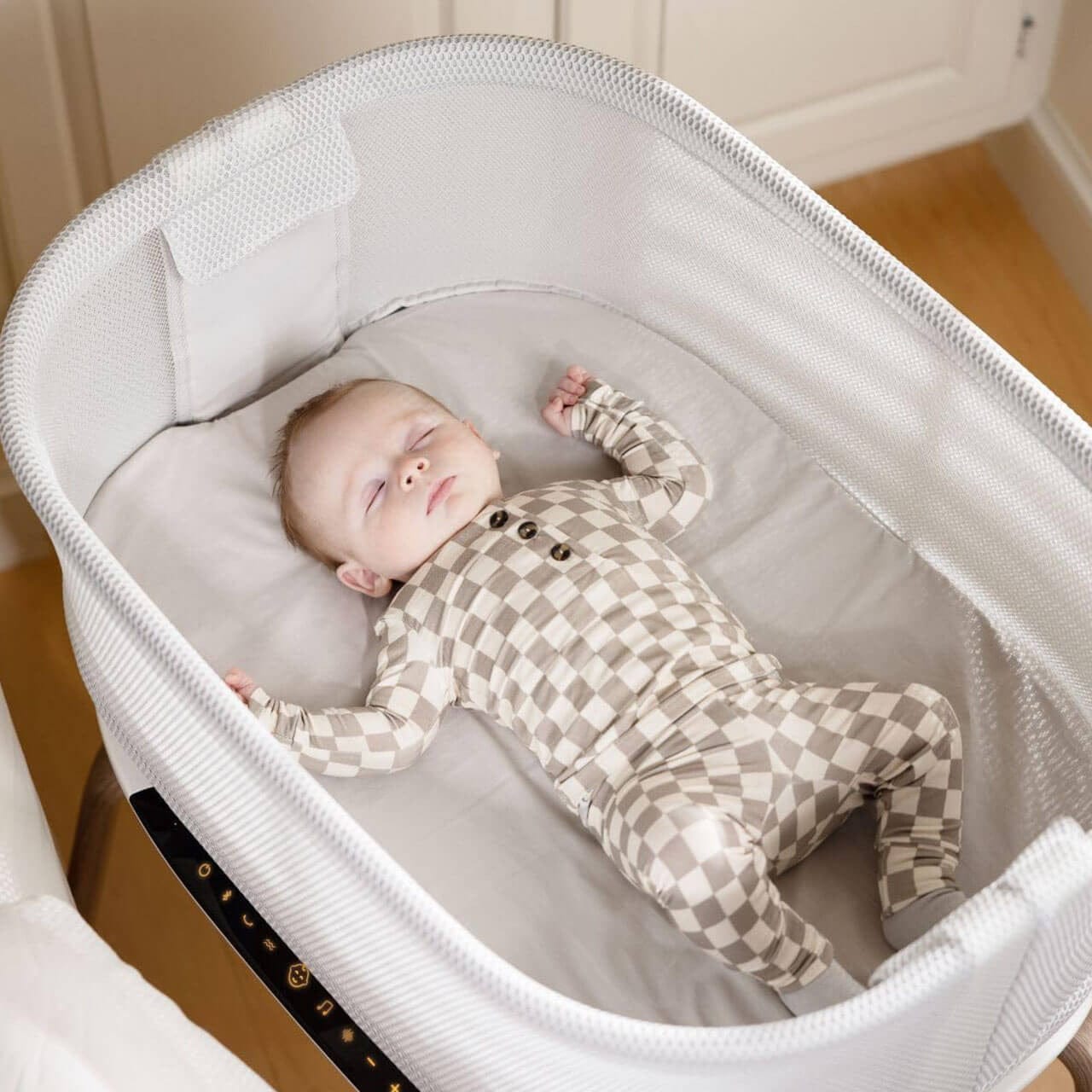 Graco cribs Graco Eluma Nest Bedside Crib - Luna 9AU999LUNEU