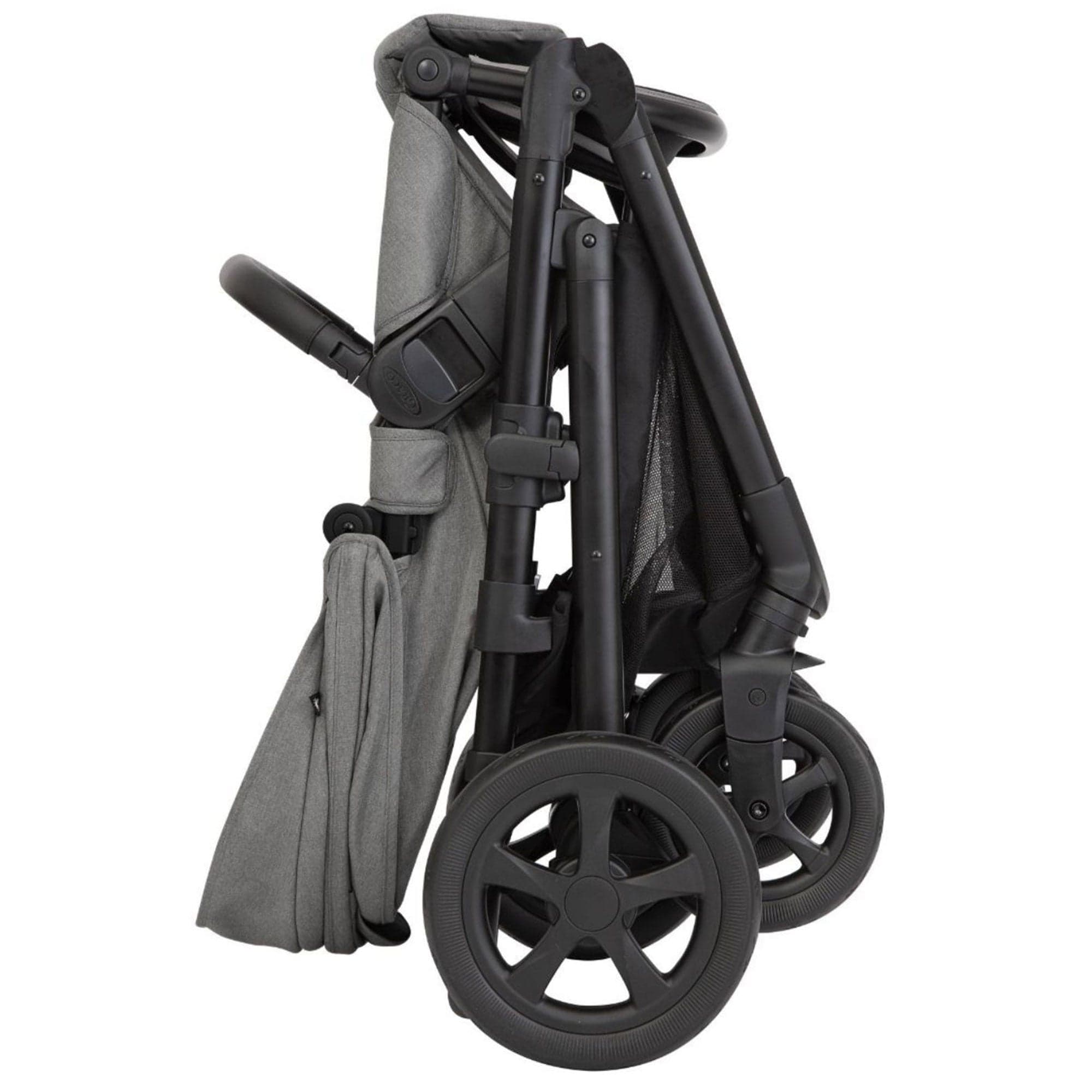 Graco Pushchairs & Buggies Graco Near2Me DLX Trio inc. Pushchair, Carrycot and Snuglite in Ash