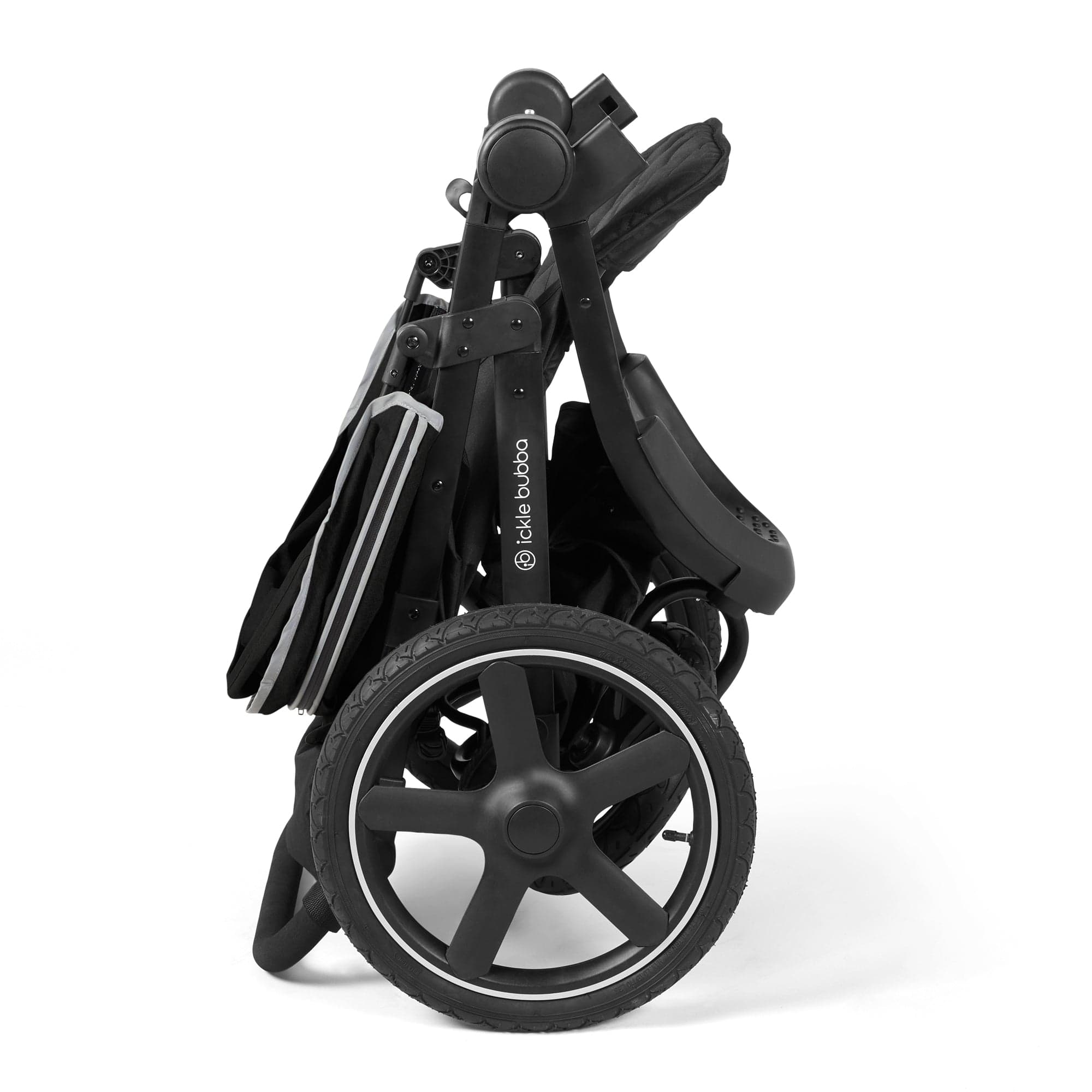 Ickle Bubba 3 wheel pushchairs Ickle Bubba Venus Prime Jogger Stroller - Black/Black 13-004-600-001