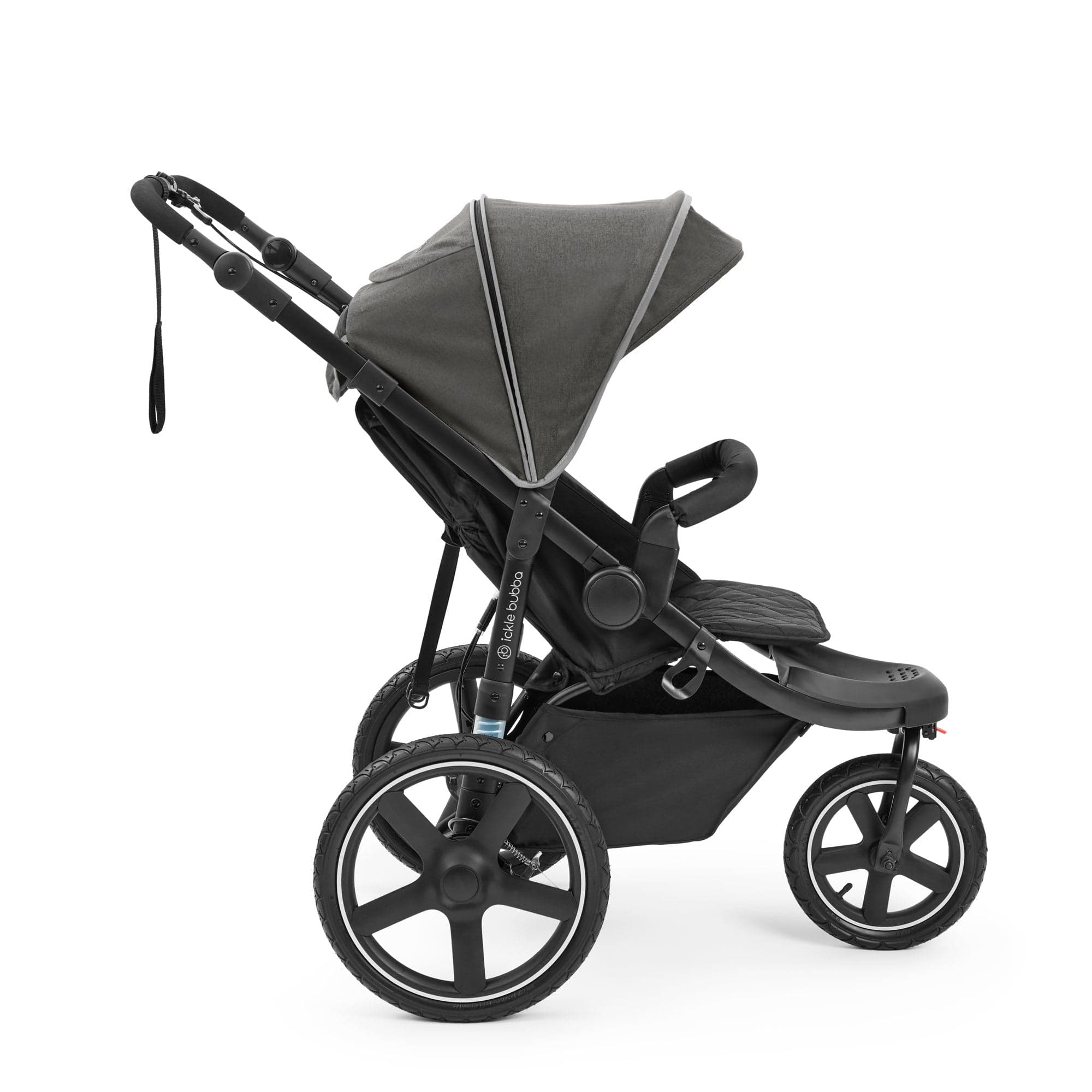 Ickle Bubba 3 wheel pushchairs Ickle Bubba Venus Jogger Pro Max Stroller - Charcoal Grey 18-005-200-148