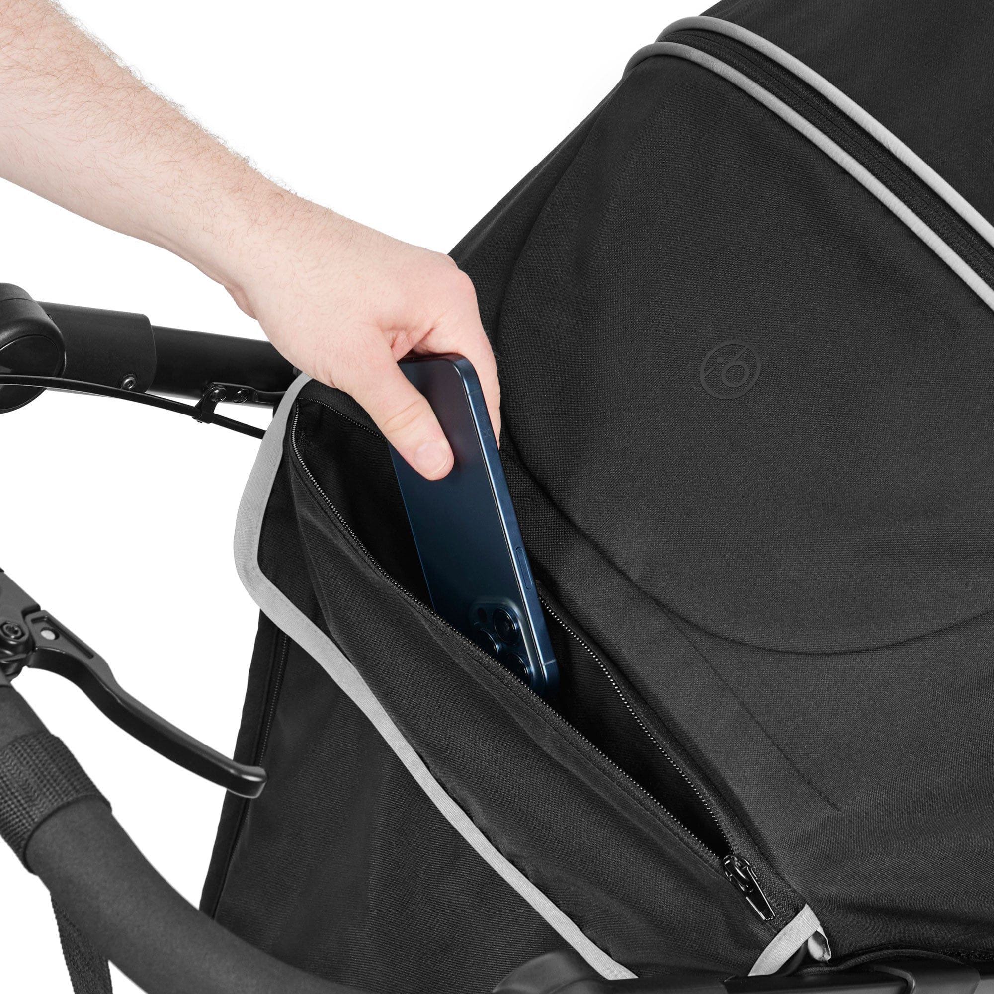 Ickle Bubba 3 wheel pushchairs Ickle Bubba Venus Jogger Pro Max Stroller - Midnight 18-005-200-038