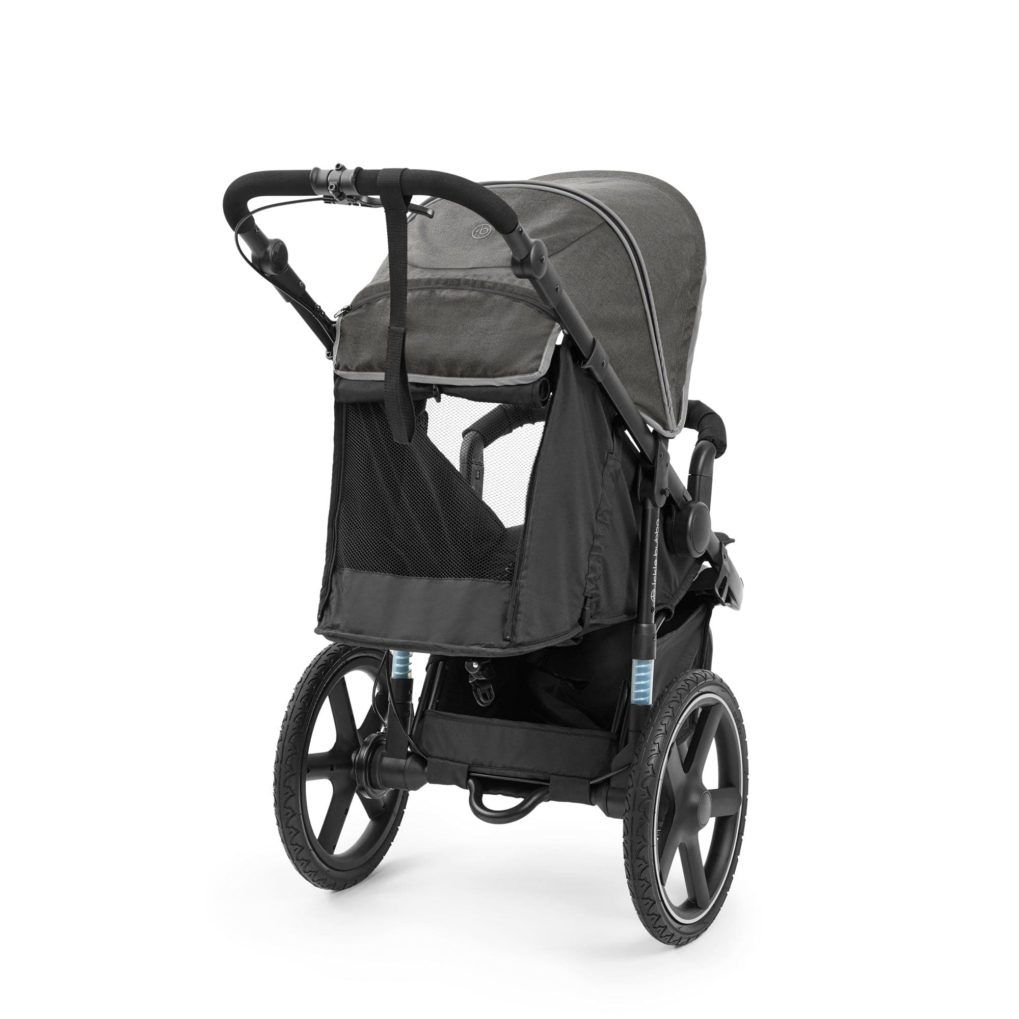 Ickle Bubba 3 wheel pushchairs Ickle Bubba Venus Jogger Pro Prime Stroller - Charcoal Grey 18-005-300-148