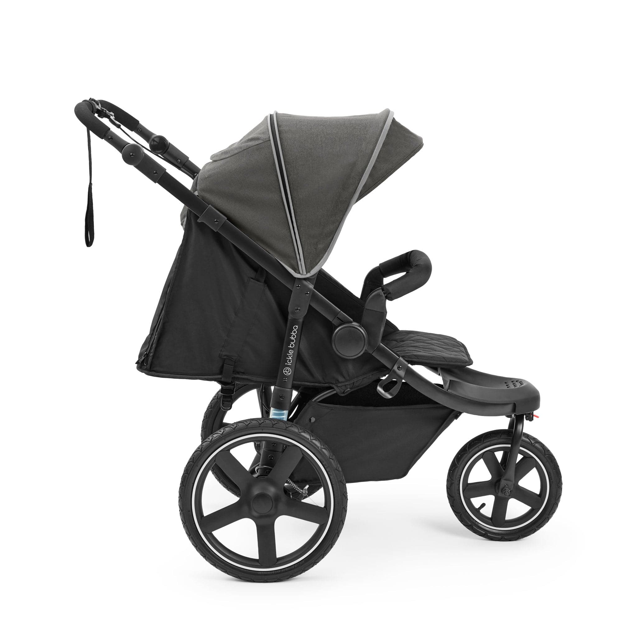 Ickle Bubba 3 wheel pushchairs Ickle Bubba Venus Jogger Pro Prime Stroller - Charcoal Grey 18-005-300-148