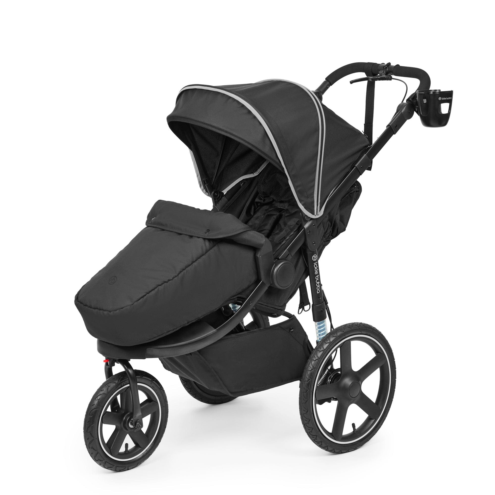 Ickle Bubba 3 wheel pushchairs Ickle Bubba Venus Jogger Pro Prime Stroller - Midnight 18-005-300-038