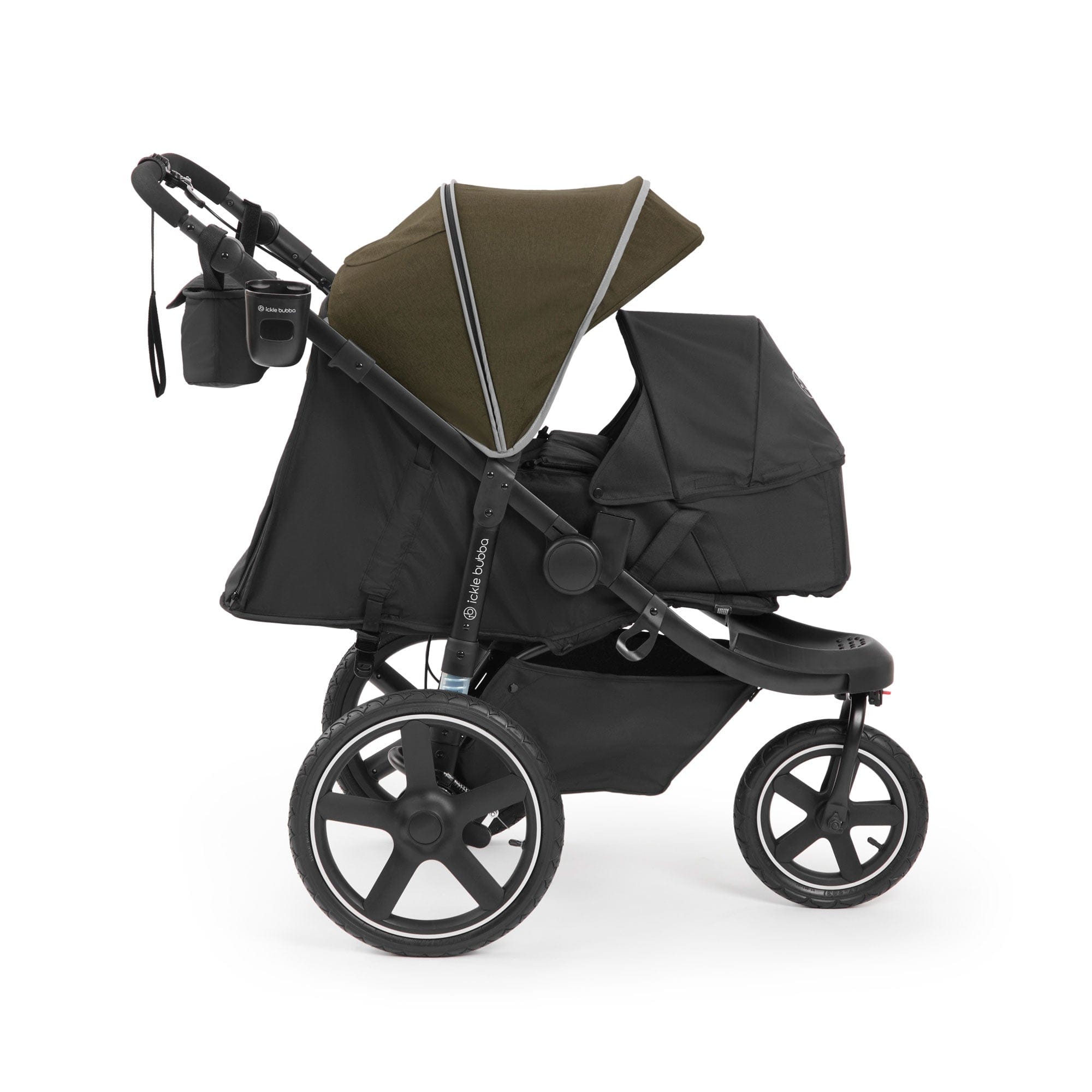 Ickle Bubba 3 wheel pushchairs Ickle Bubba Venus Jogger Pro Prime Stroller - Woodland 18-005-300-066