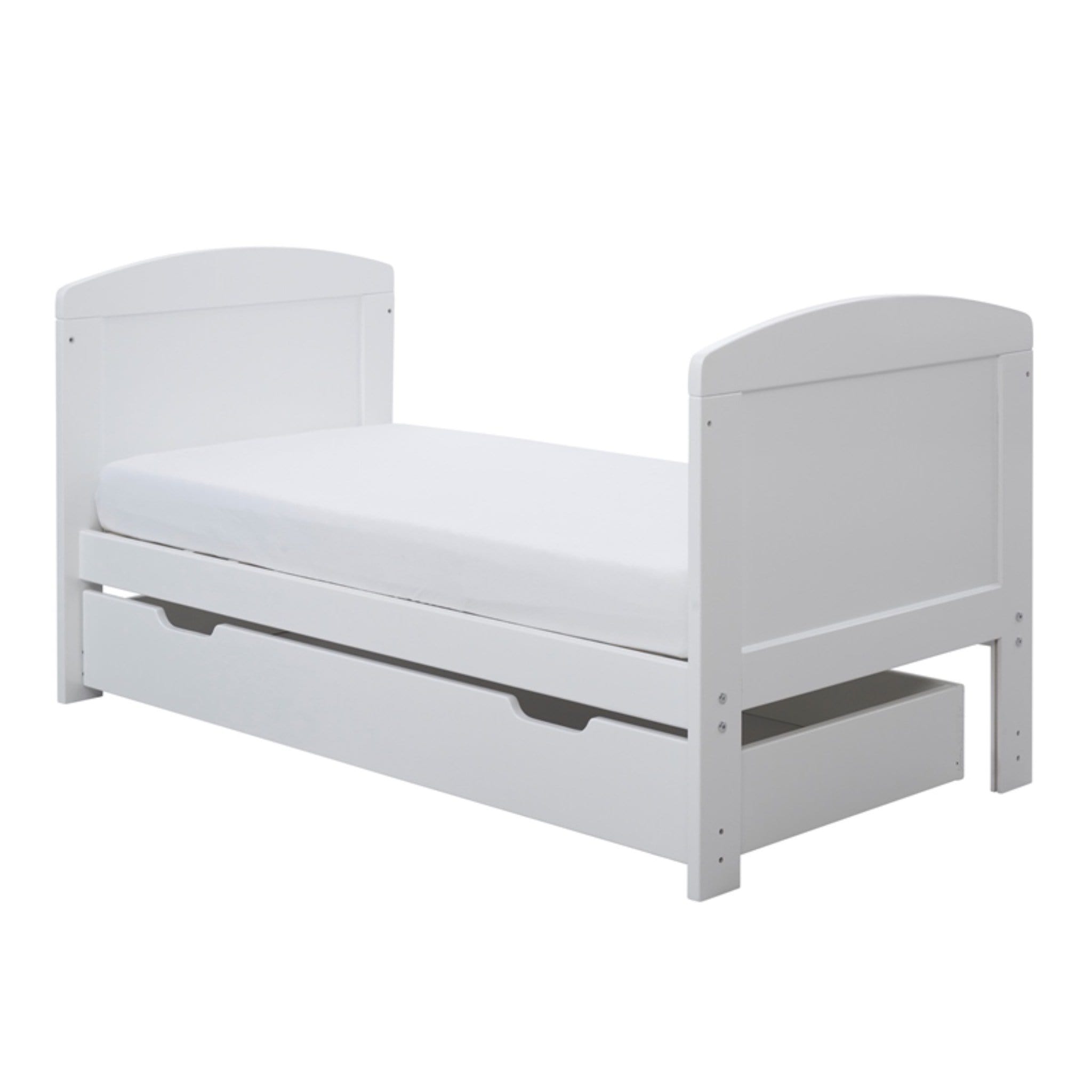 Ickle Bubba baby cot beds Ickle Bubba Coleby Mini 2 Piece Furniture & Under Drawer White