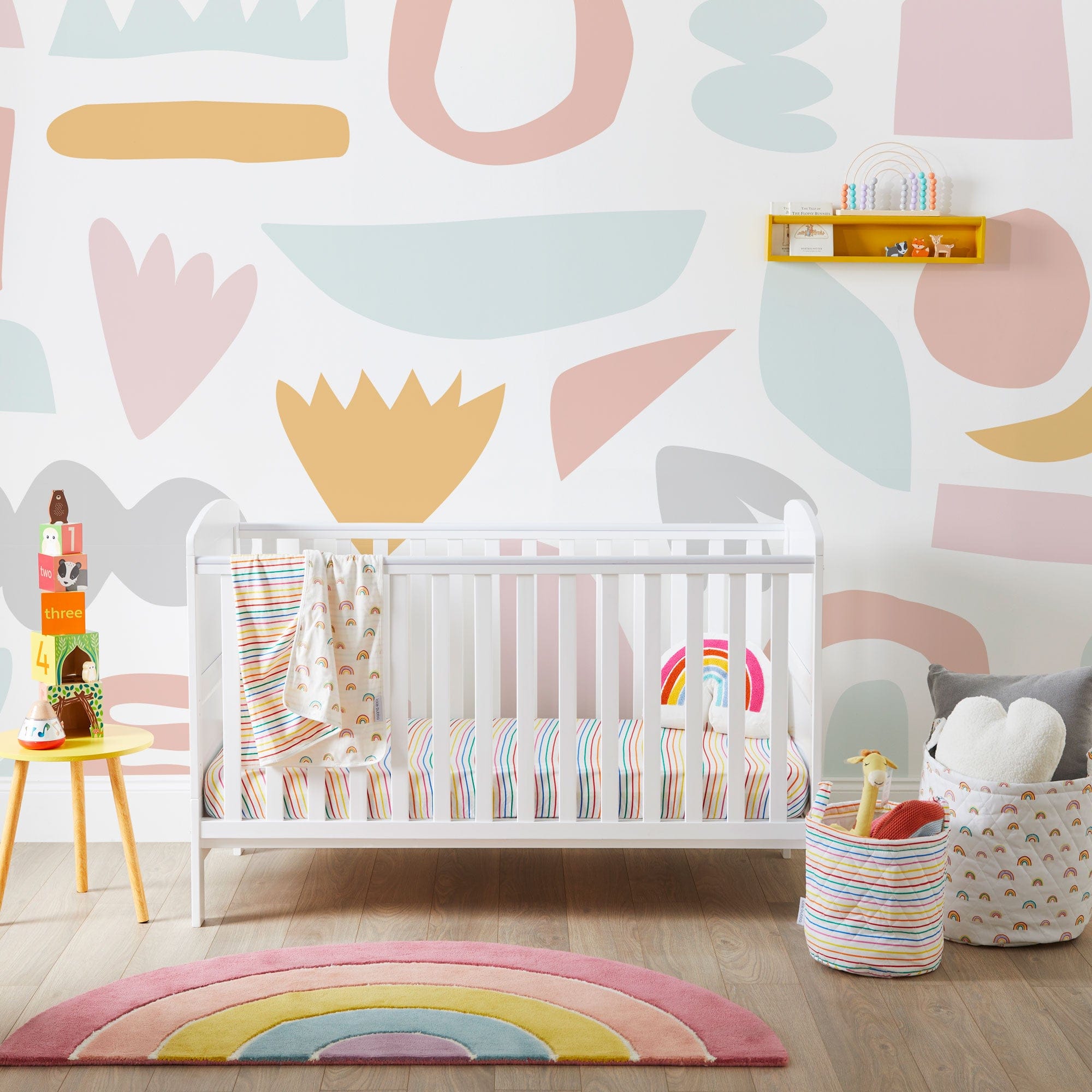 Ickle Bubba baby cot beds Ickle Bubba Coleby Classic Cot Bed White