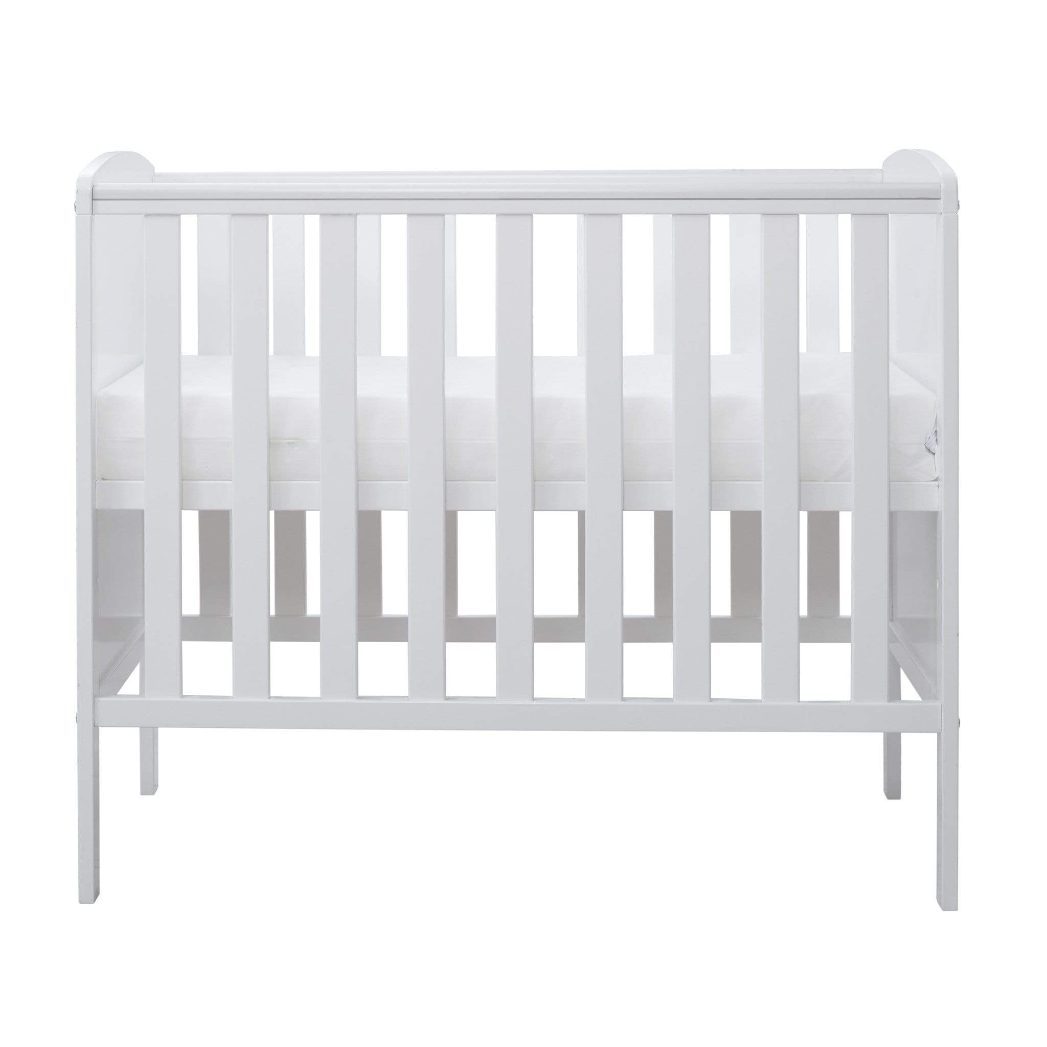 Ickle Bubba baby cots Ickle Bubba Coleby Space Saver 2 Piece Furniture Set White