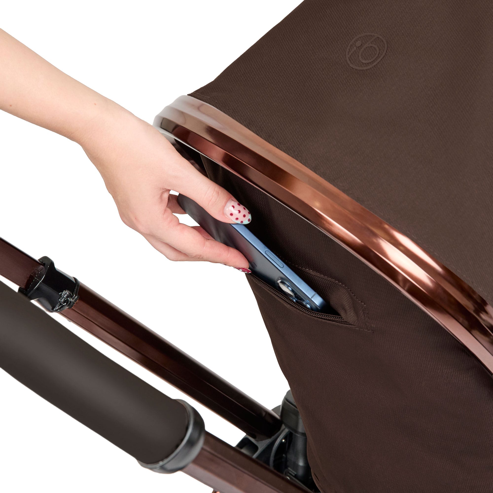 Ickle Bubba baby prams Ickle Bubba Stomp Luxe Elements Edition 12 Piece Pram - Chestnut 10-014-000-169