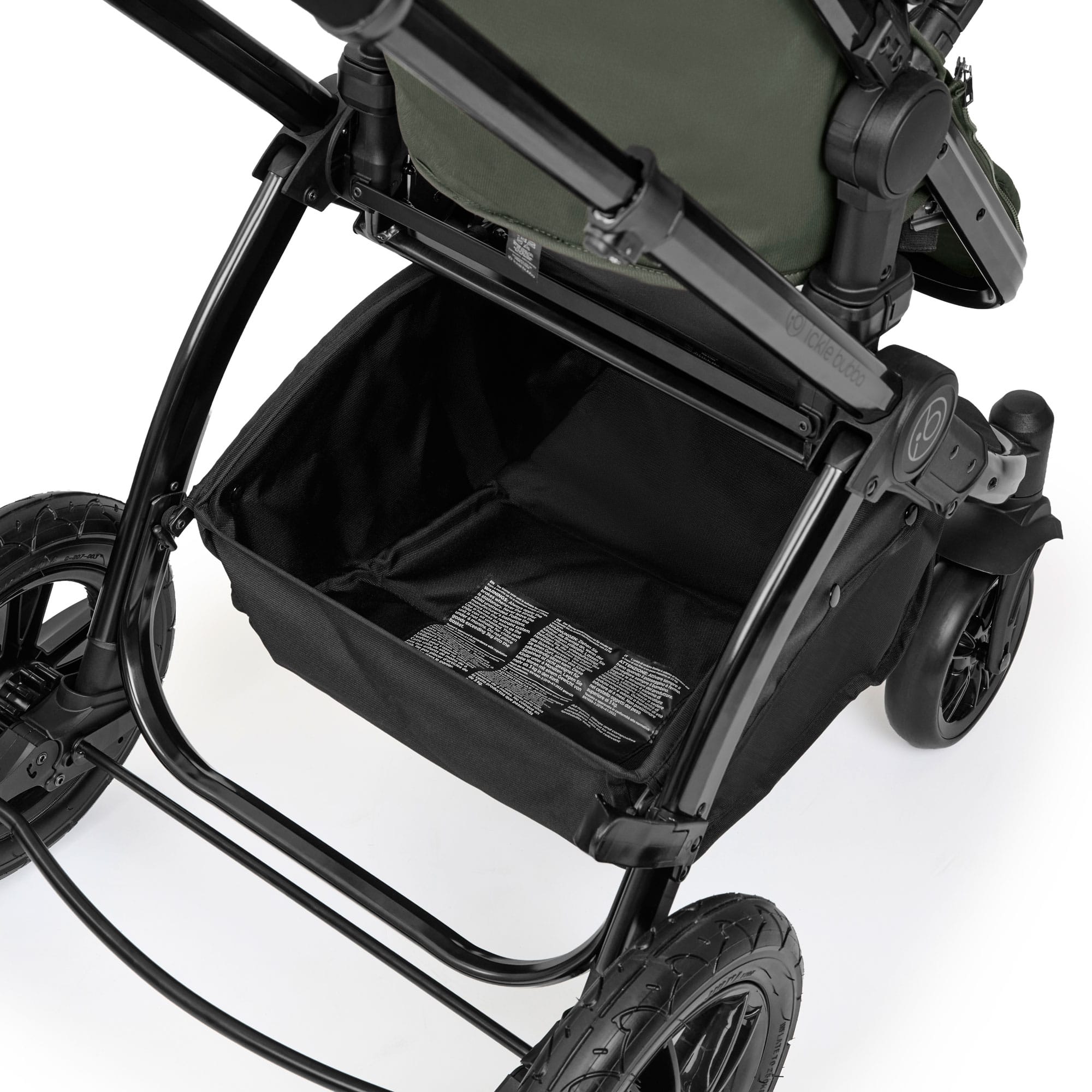 Ickle Bubba baby prams Ickle Bubba Stomp Luxe Elements Edition 12 Piece Pram - Forest 10-014-000-170