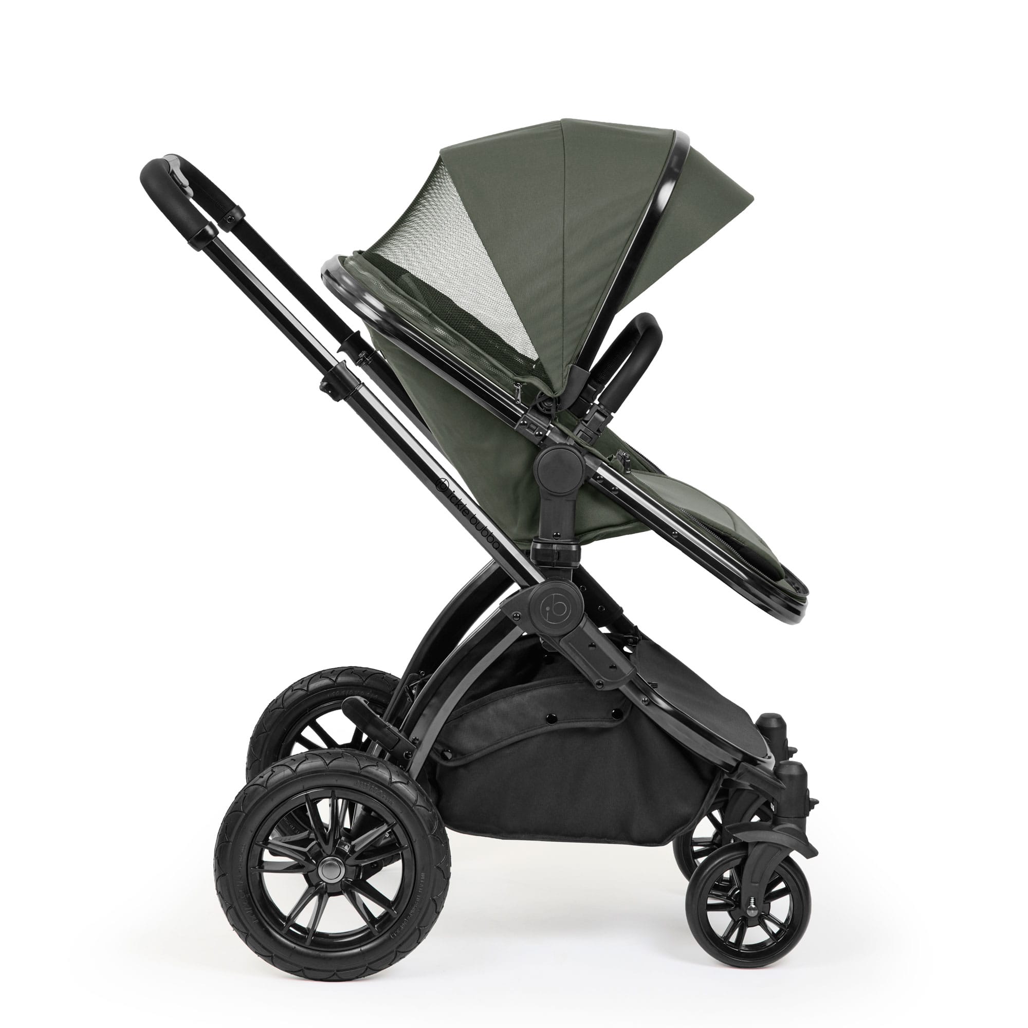 Ickle Bubba baby prams Ickle Bubba Stomp Luxe Elements Edition 12 Piece Pram - Forest 10-014-000-170