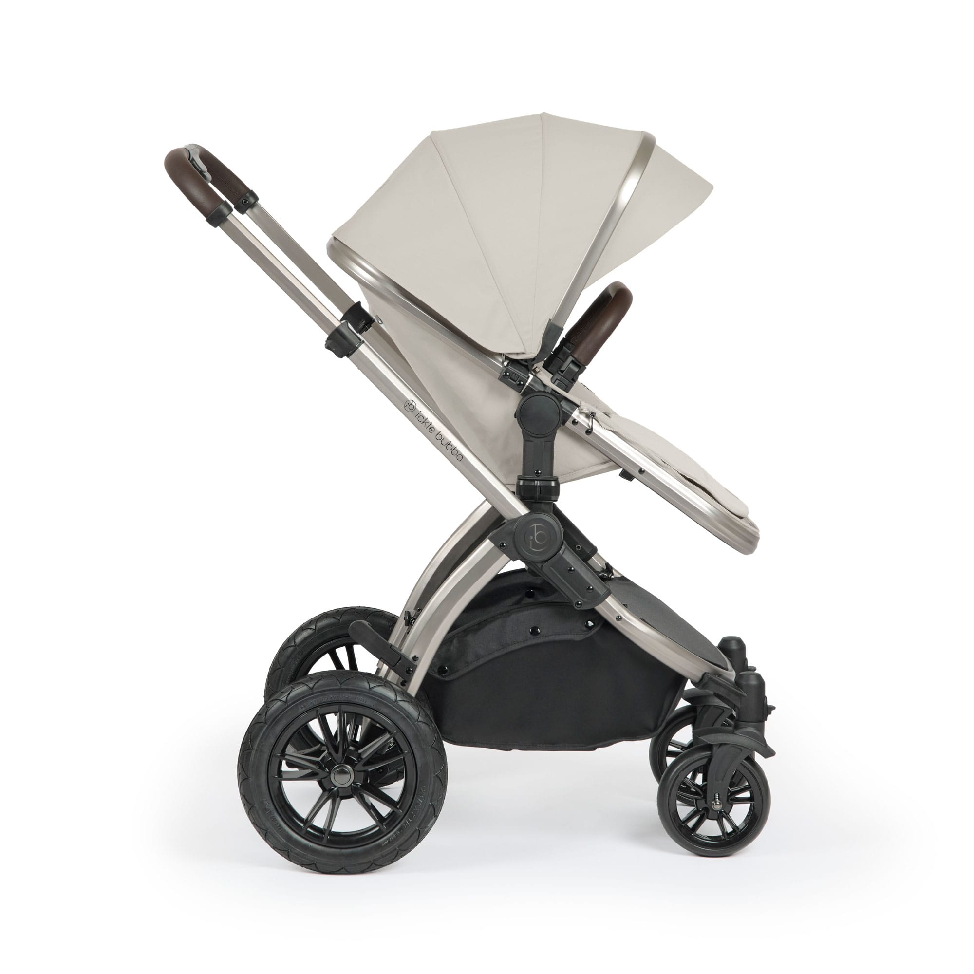 Ickle Bubba baby prams Ickle Bubba Stomp Luxe Elements Edition 12 Piece Pram - Moonbeam 10-014-000-171