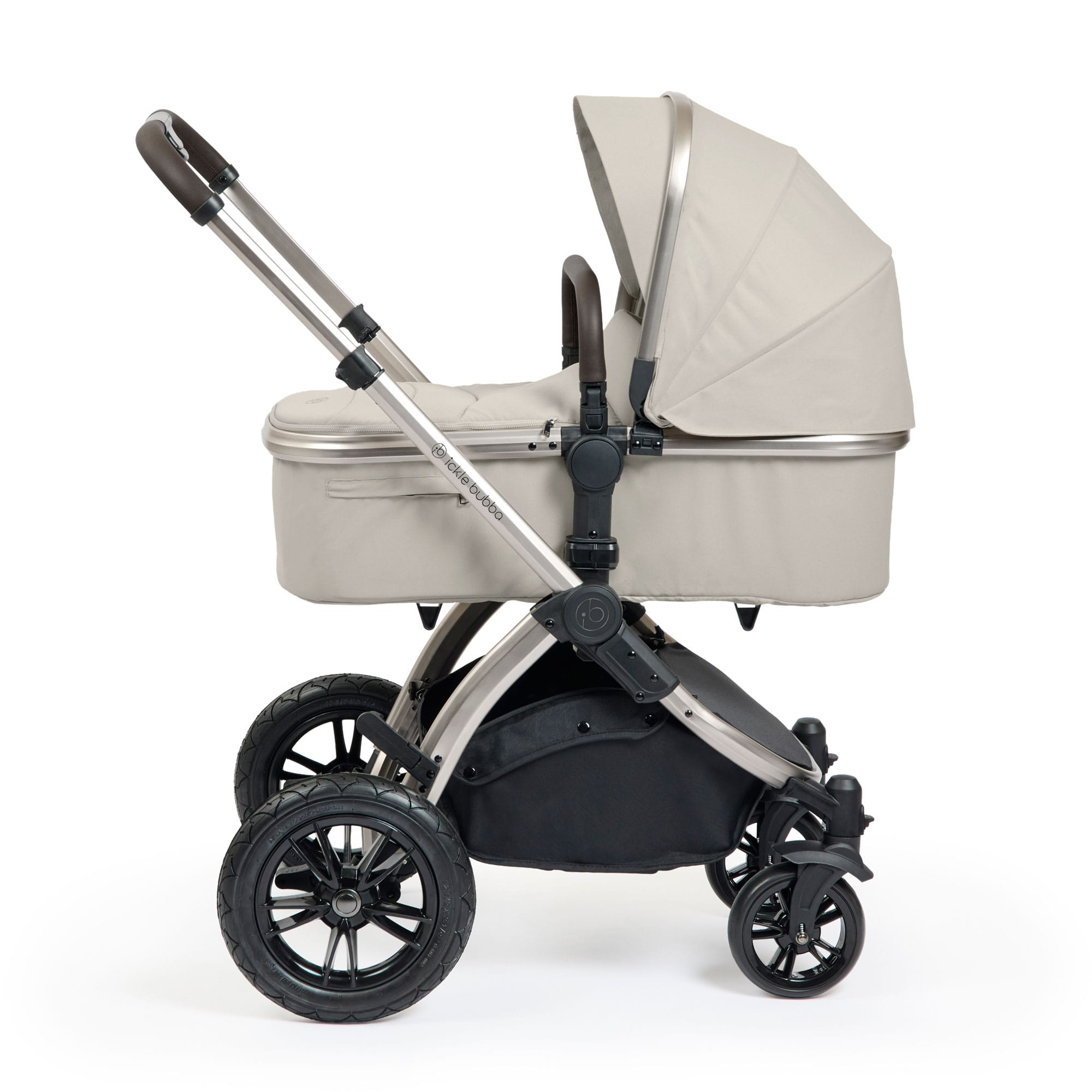 Ickle Bubba baby prams Ickle Bubba Stomp Luxe Elements Edition 12 Piece Pram - Moonbeam 10-014-000-171