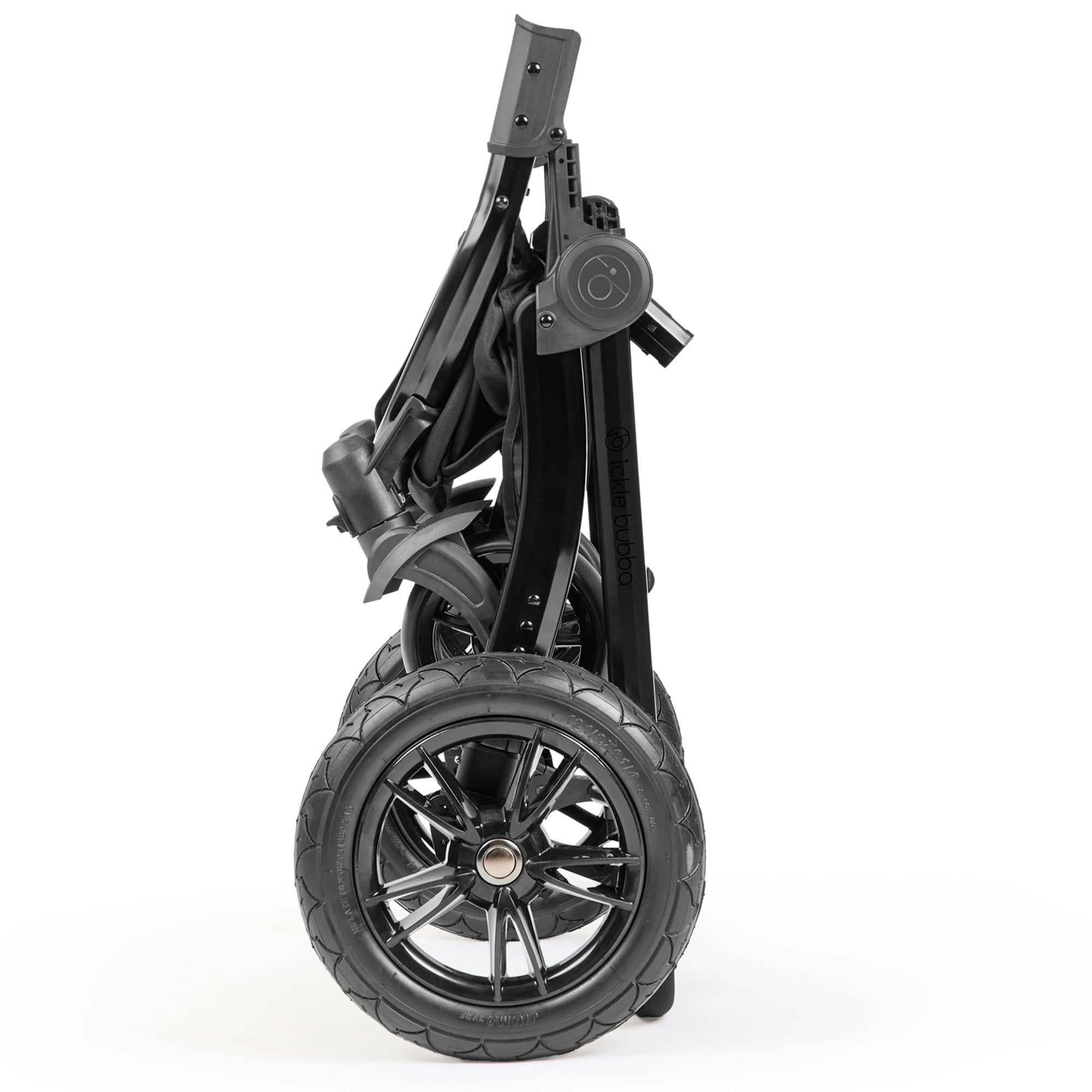 Ickle Bubba baby prams Ickle Bubba Stomp Luxe Elements Edition 12 Piece Pram - Raven 10-014-000-168