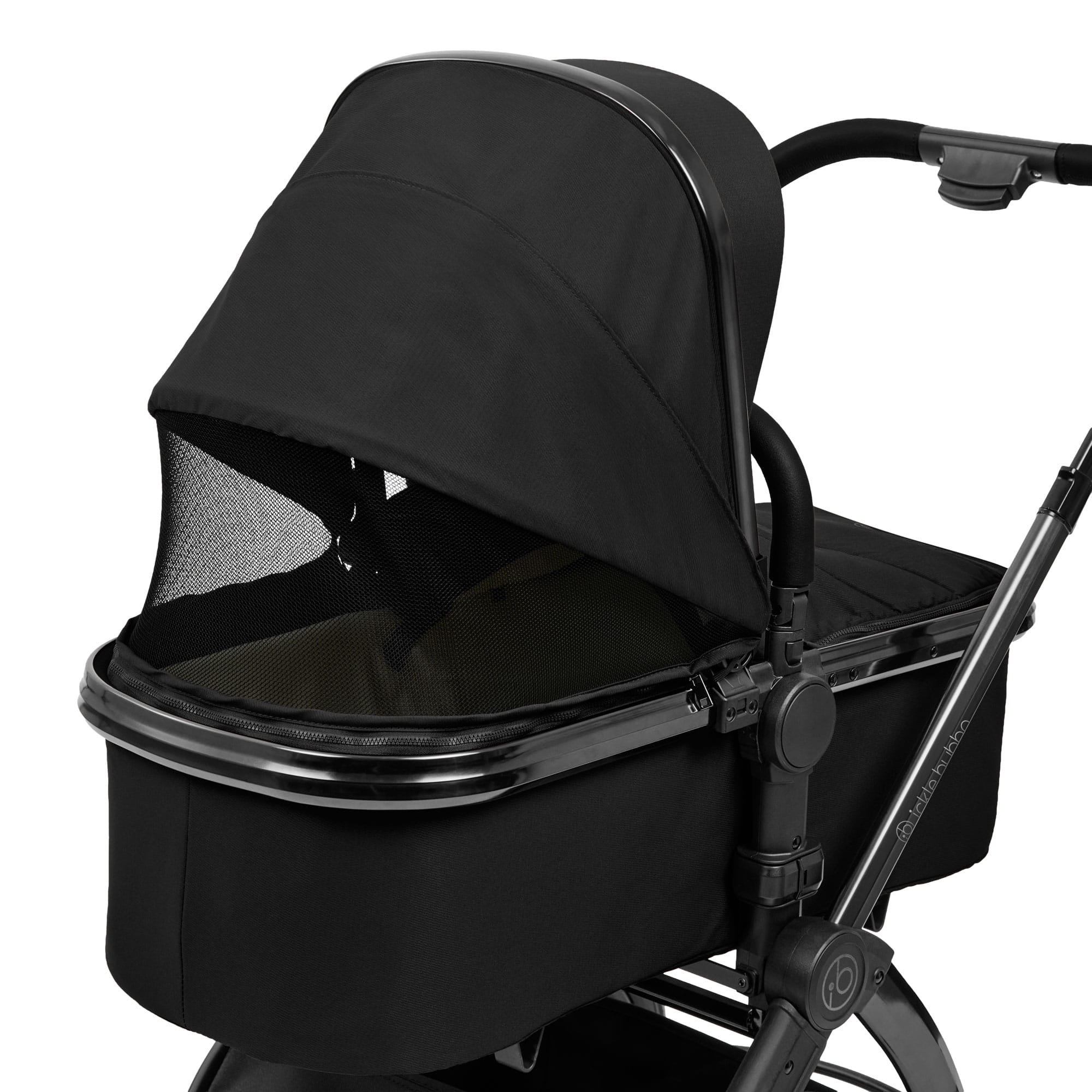 Ickle Bubba baby prams Ickle Bubba Stomp Luxe Elements Edition 12 Piece Pram - Raven 10-014-000-168