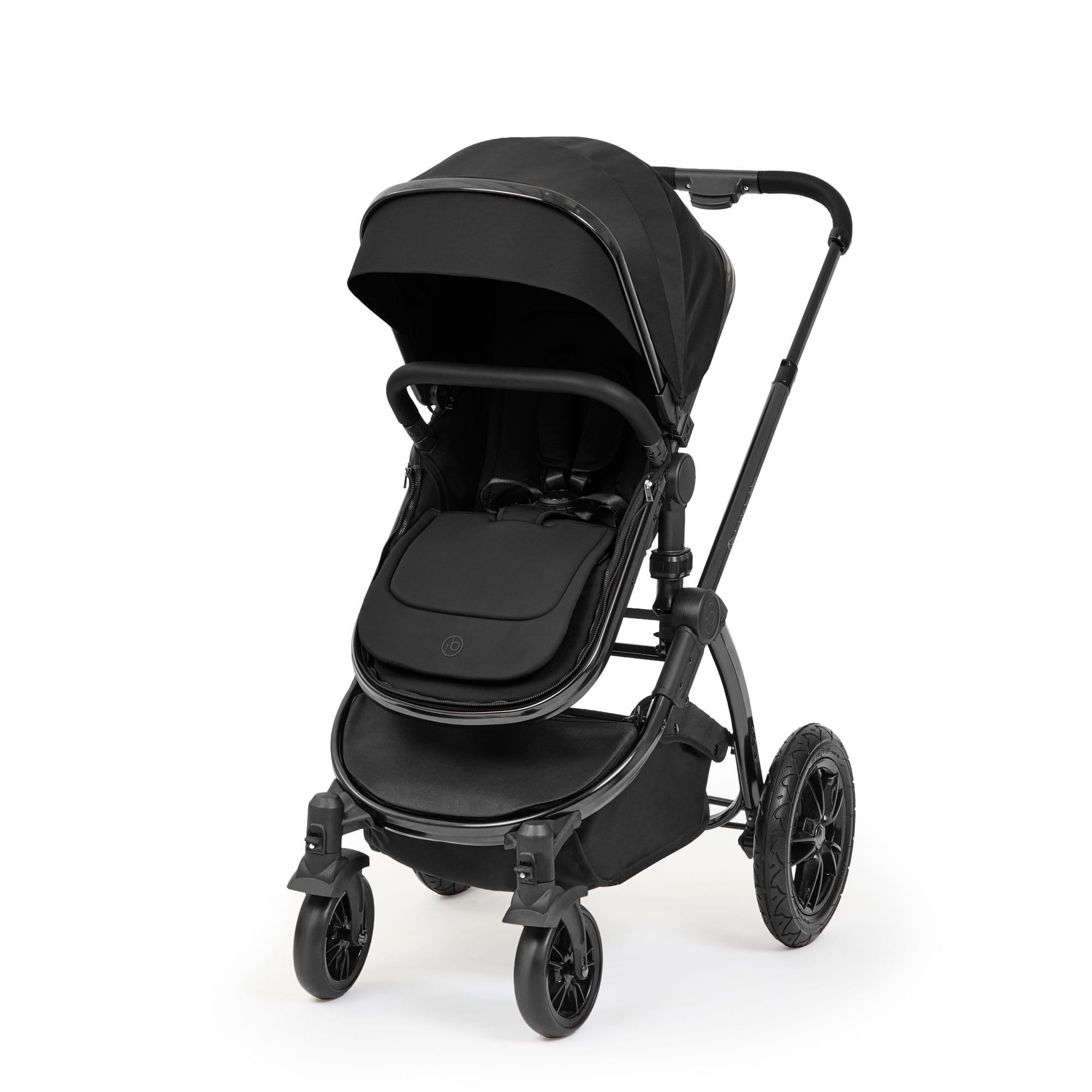 Ickle Bubba baby prams Ickle Bubba Stomp Luxe Elements Edition 12 Piece Pram - Raven 10-014-000-168