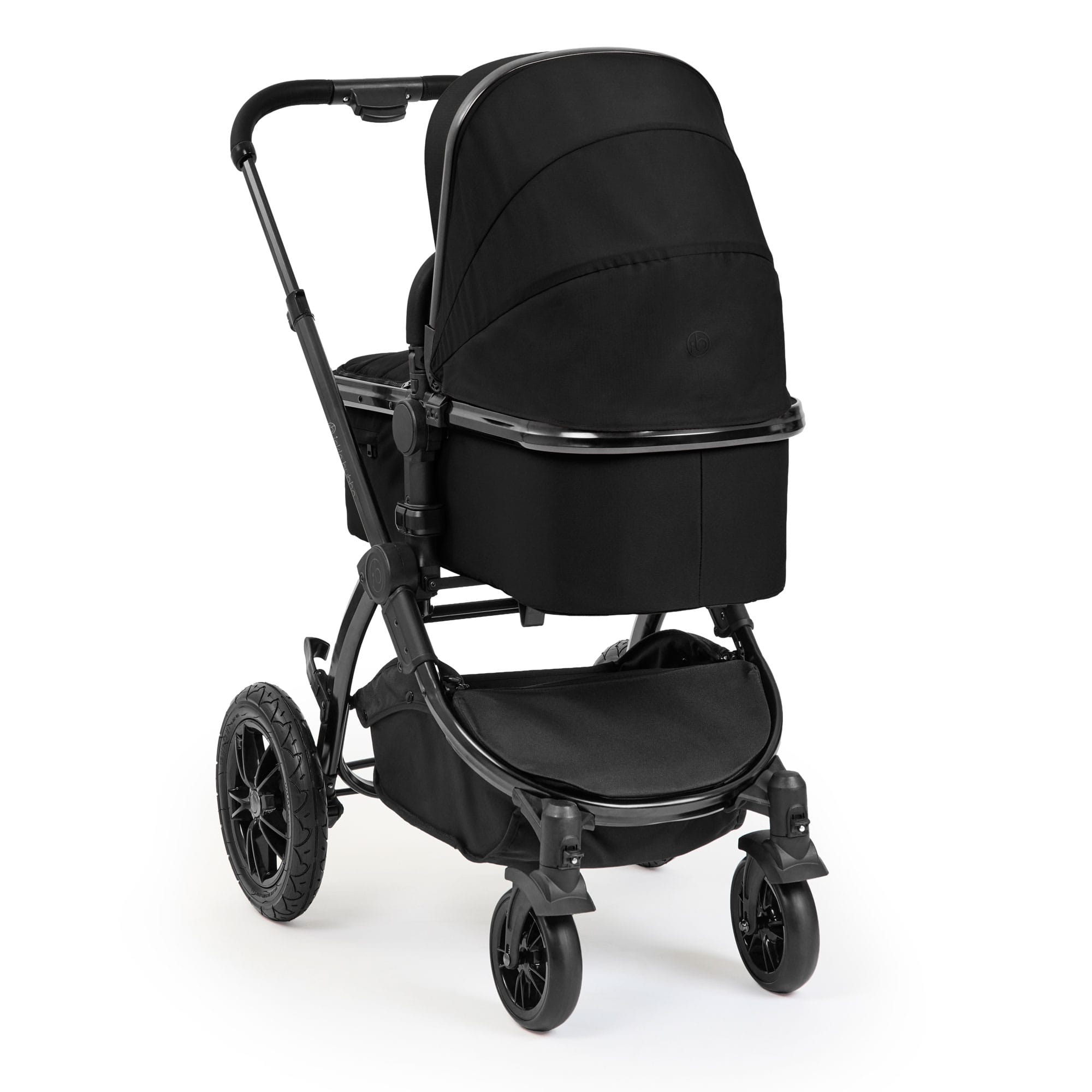 Ickle Bubba baby prams Ickle Bubba Stomp Luxe Elements Edition 12 Piece Pram - Raven 10-014-000-168