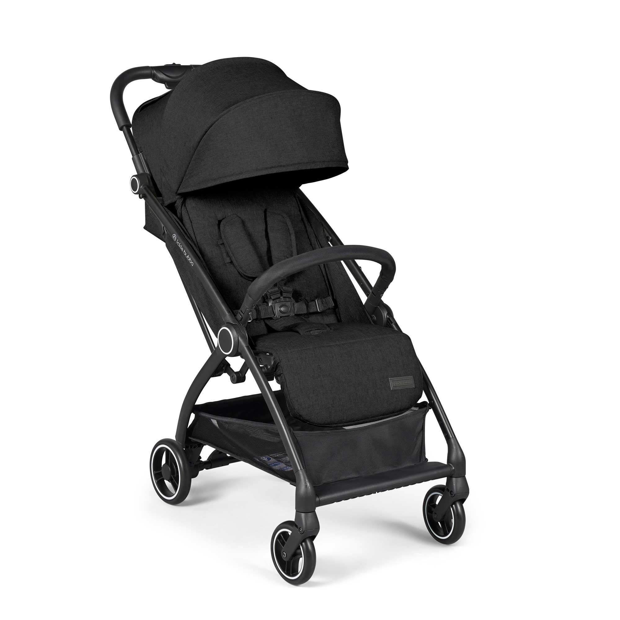 Ickle Bubba baby pushchairs Ickle Bubba Aries Autofold Stroller - Black 15-005-100-001