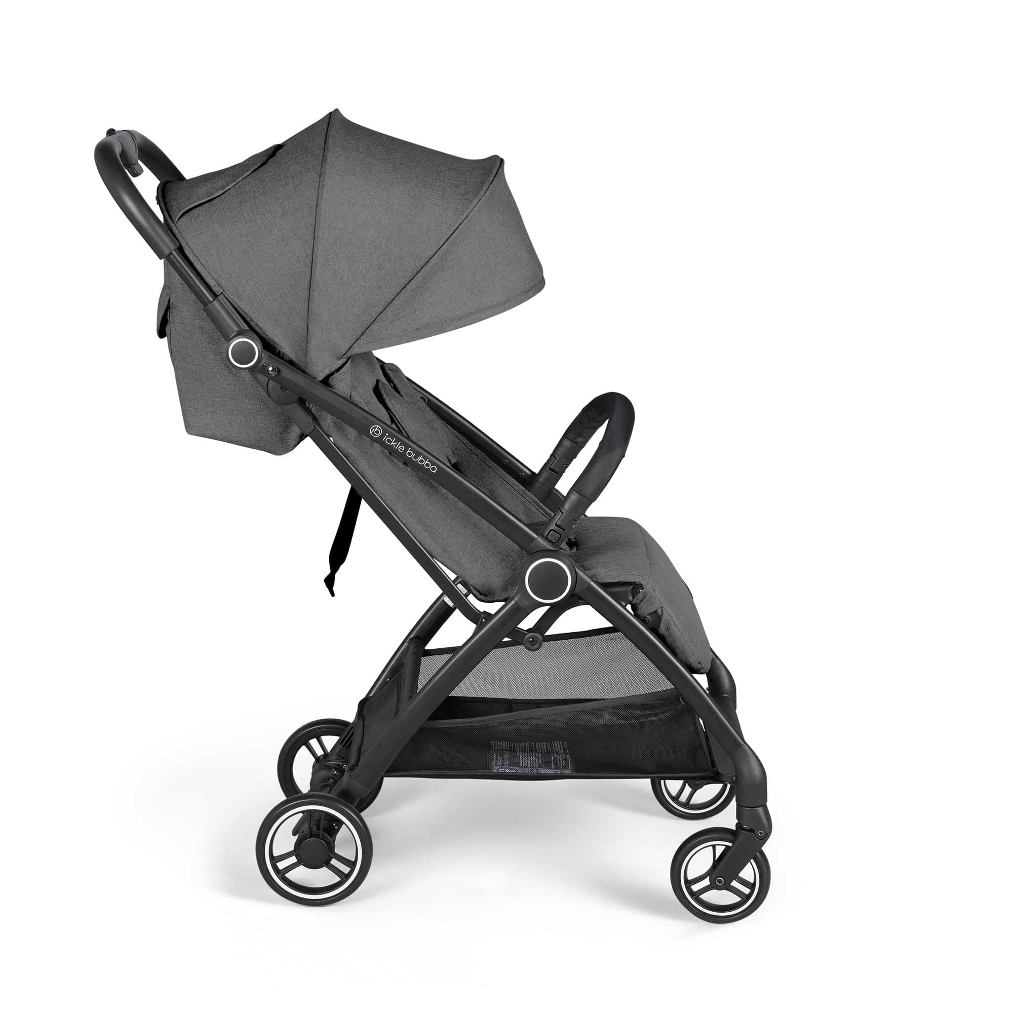 Ickle Bubba baby pushchairs Ickle Bubba Aries Autofold Stroller - Graphite Grey 15-005-100-068