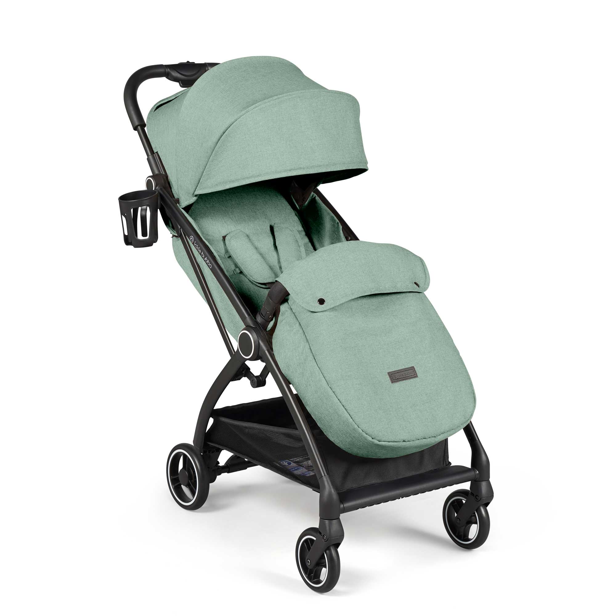 Ickle Bubba baby pushchairs Ickle Bubba Aries Max Autofold Stroller - Sage Green 15-005-200-152
