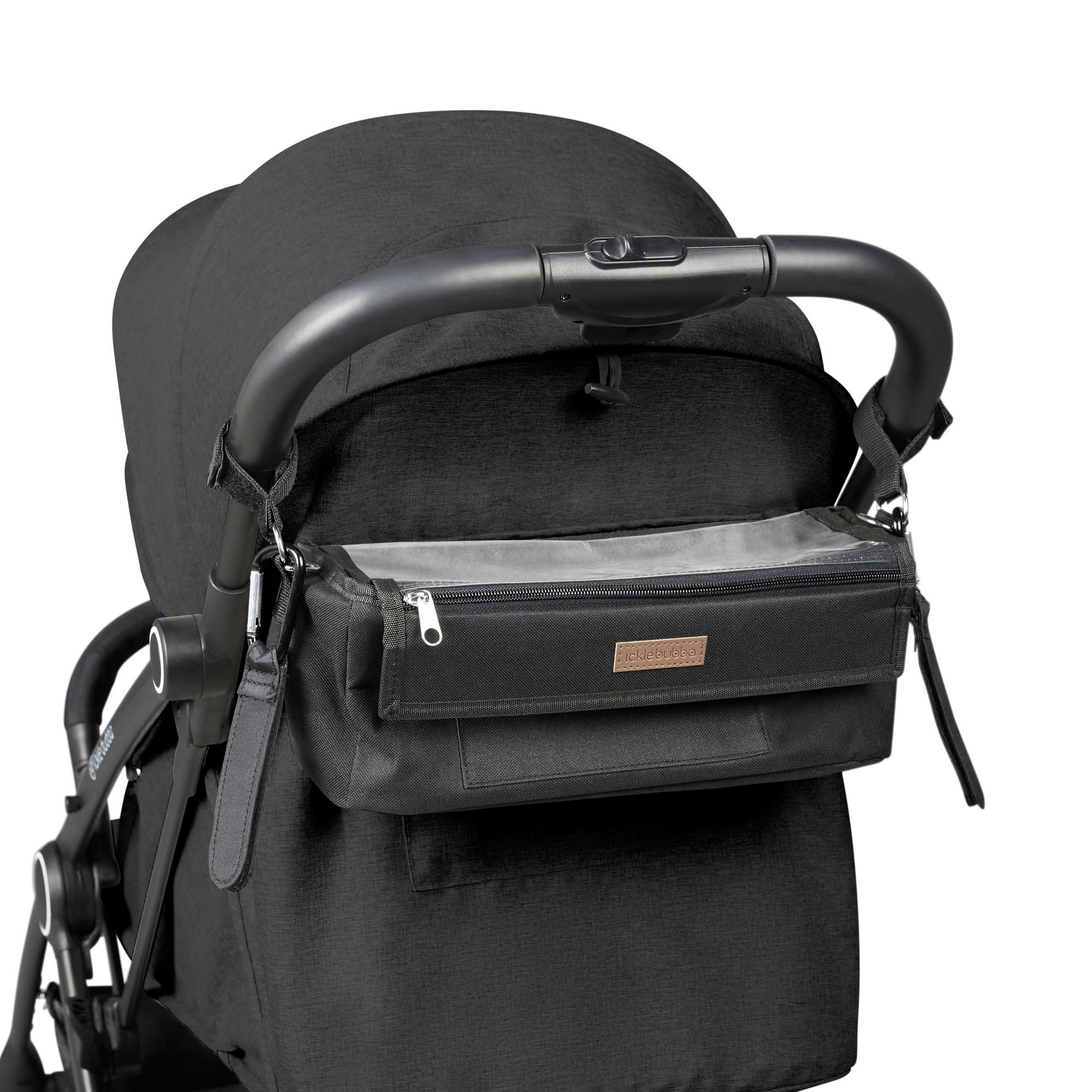 Ickle Bubba baby pushchairs Ickle Bubba Aries Prime Autofold Stroller - Black 15-005-300-001
