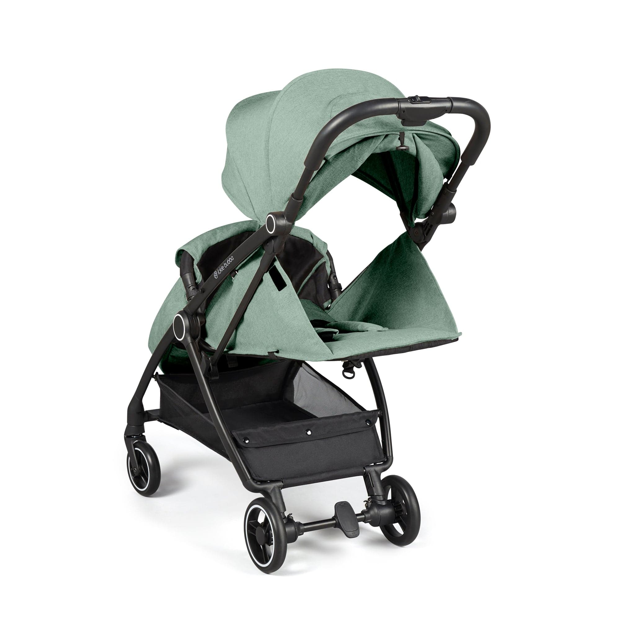 Ickle Bubba baby pushchairs Ickle Bubba Aries Prime Autofold Stroller - Sage Green 15-005-300-152