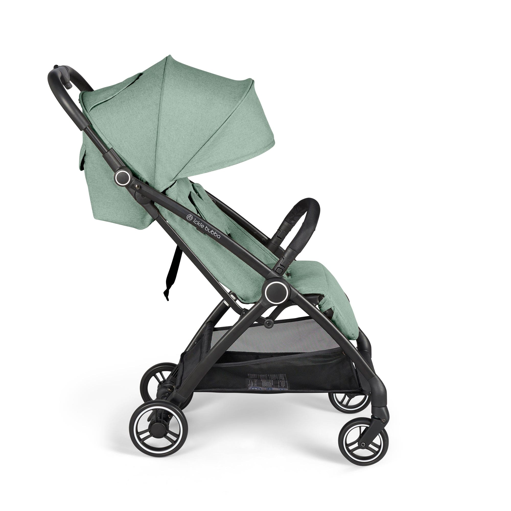 Ickle Bubba baby pushchairs Ickle Bubba Aries Prime Autofold Stroller - Sage Green 15-005-300-152